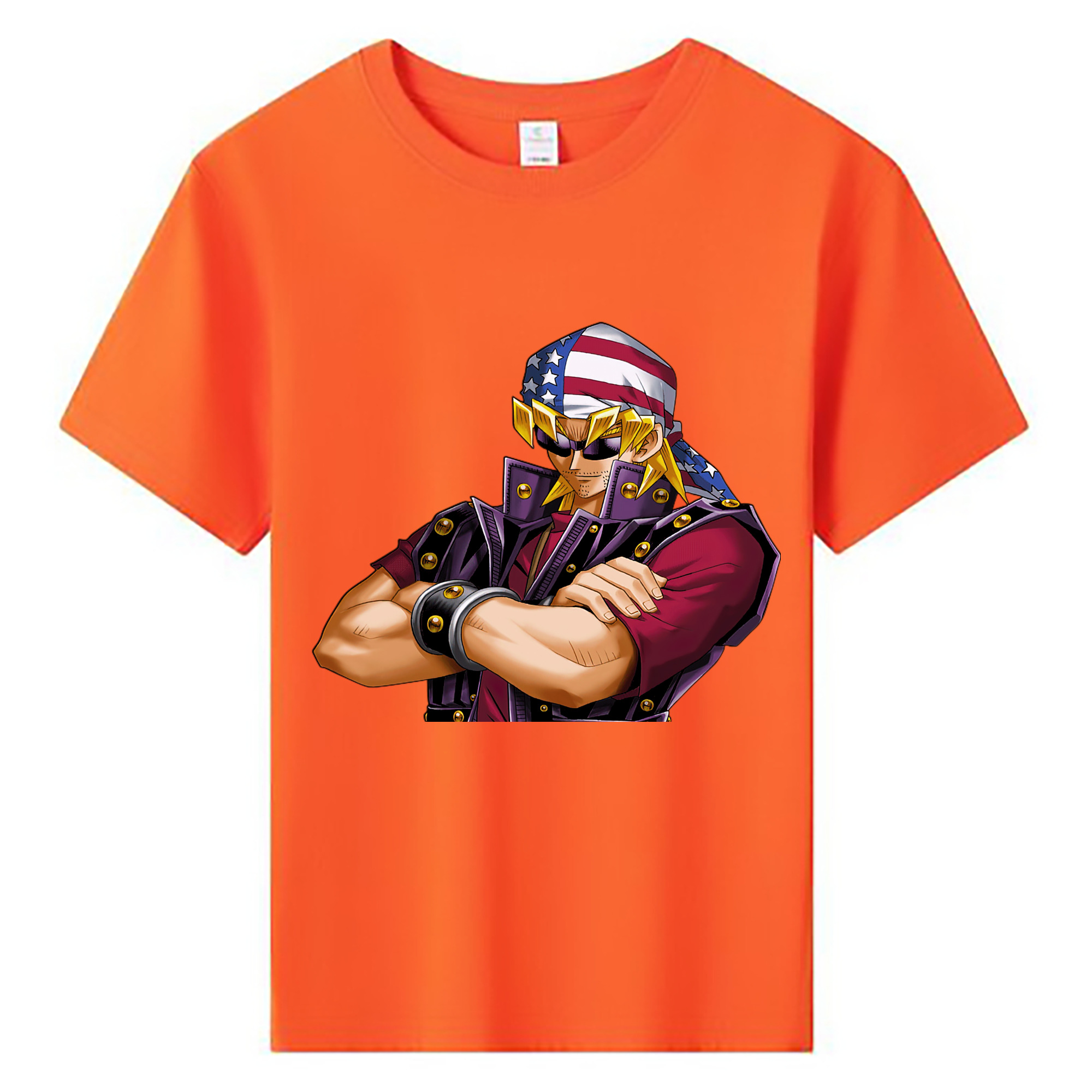 （画像用） 遊☆戯☆王 Yu-Gi-Oh! 綿100％キッズTシャツ（フロントプリント）