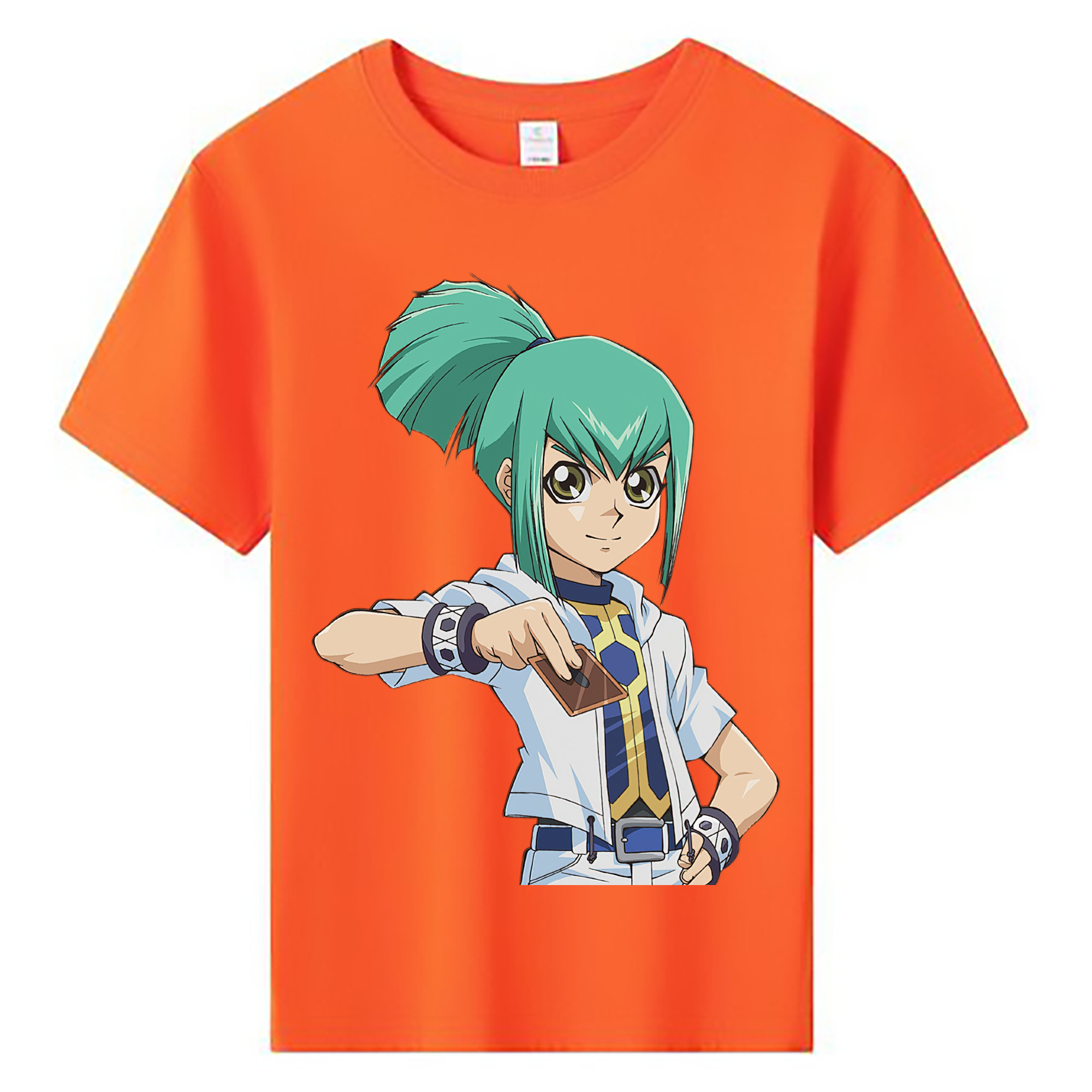 （画像用） 遊☆戯☆王 Yu-Gi-Oh! 綿100％キッズTシャツ（フロントプリント）