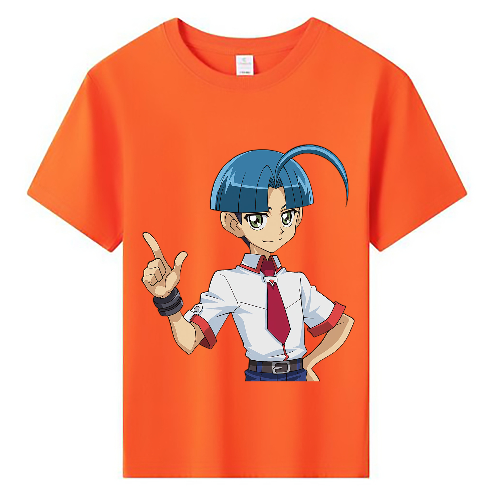 （画像用） 遊☆戯☆王 Yu-Gi-Oh! 綿100％キッズTシャツ（フロントプリント）