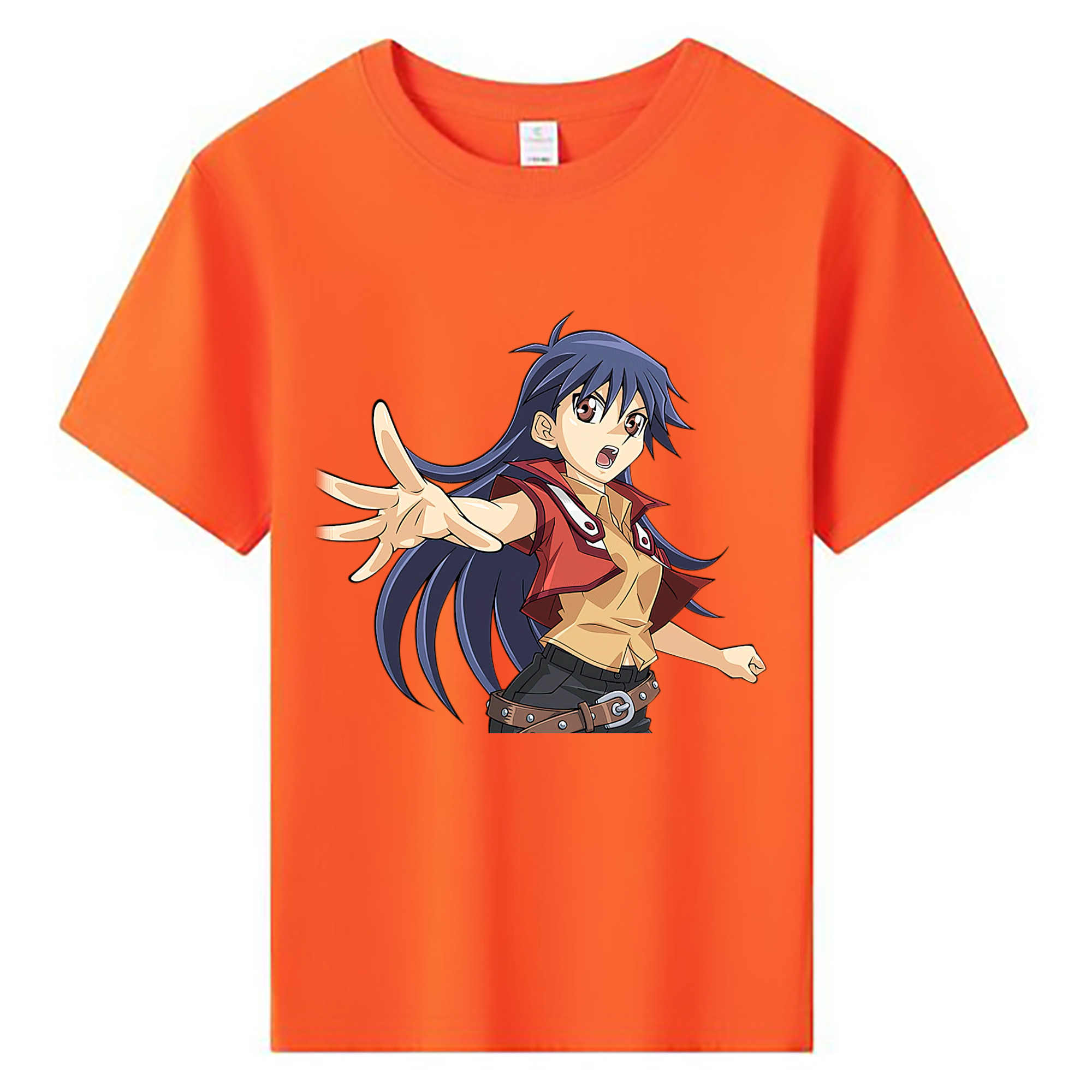 （画像用） 遊☆戯☆王 Yu-Gi-Oh! 綿100％キッズTシャツ（フロントプリント）