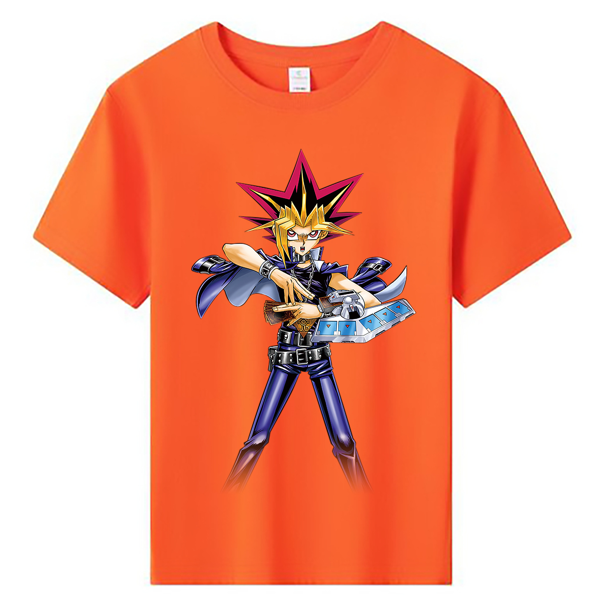 （画像用） 遊☆戯☆王 Yu-Gi-Oh! 綿100％キッズTシャツ（フロントプリント）