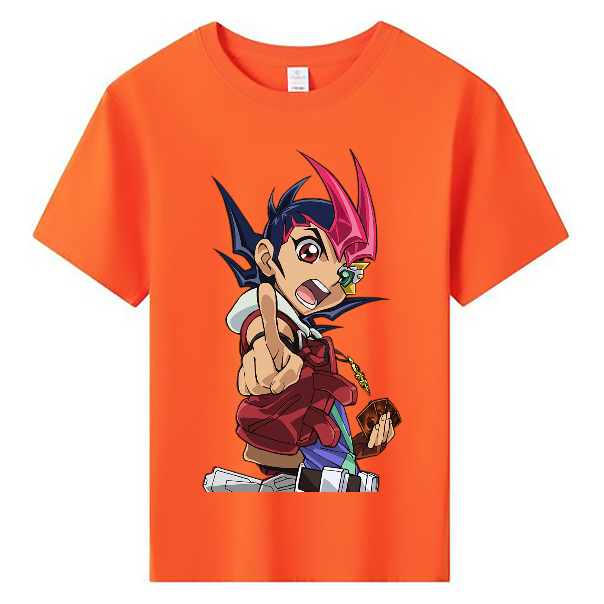 （画像用） 遊☆戯☆王 Yu-Gi-Oh! 綿100％キッズTシャツ（フロントプリント）