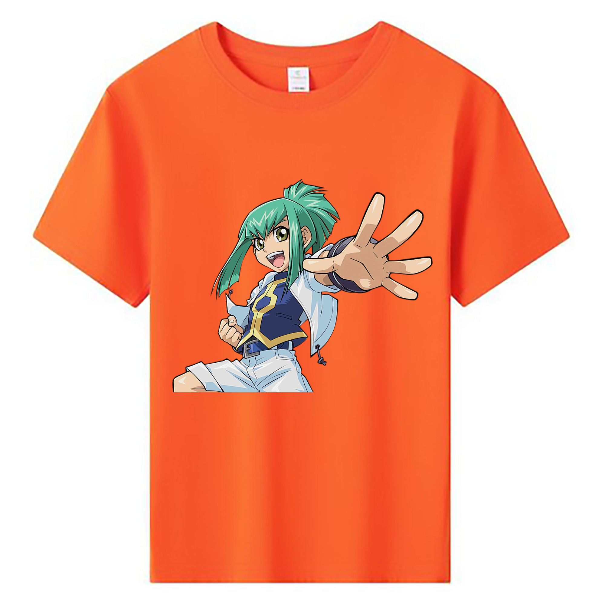 （画像用） 遊☆戯☆王 Yu-Gi-Oh! 綿100％キッズTシャツ（フロントプリント）