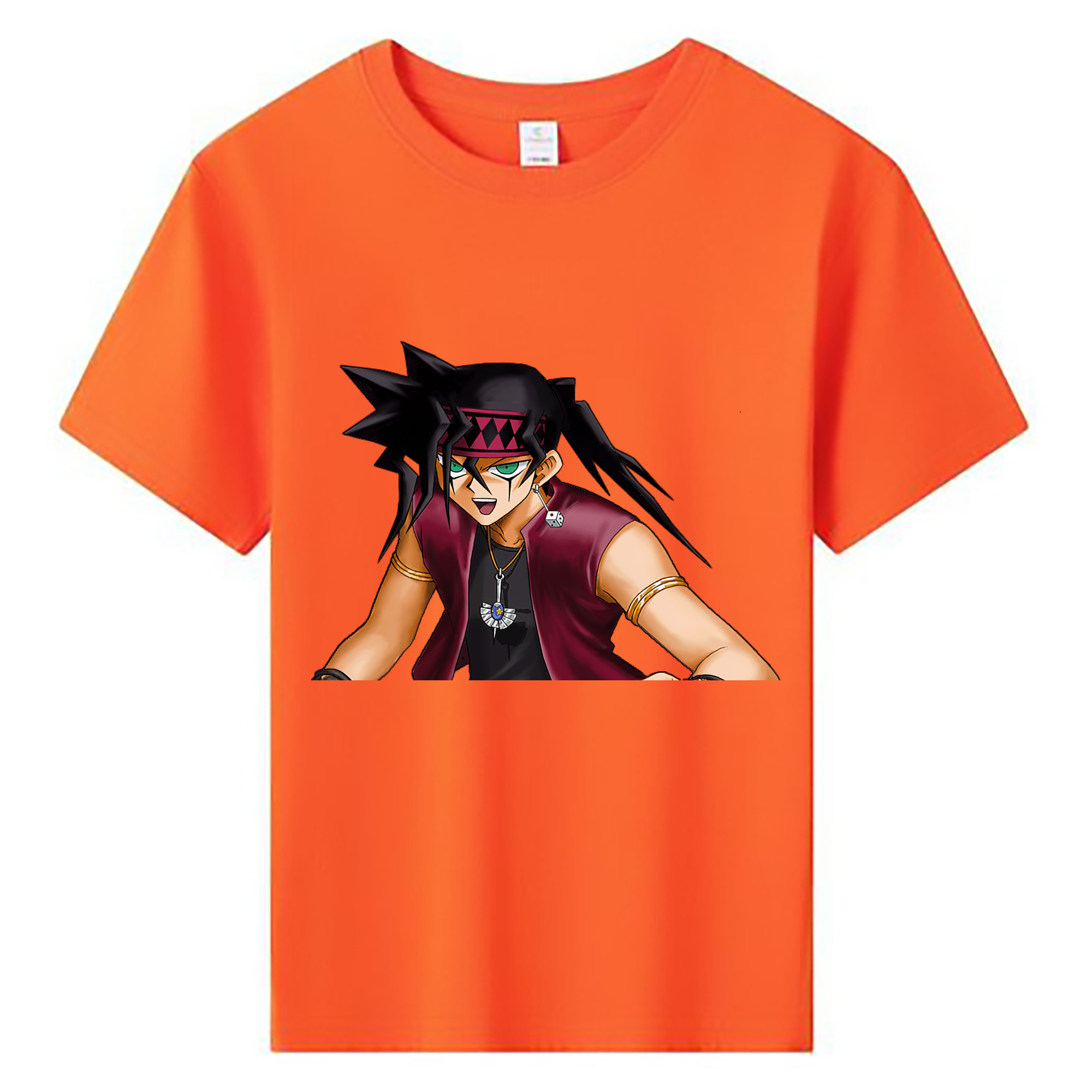 （画像用） 遊☆戯☆王 Yu-Gi-Oh! 綿100％キッズTシャツ（フロントプリント）
