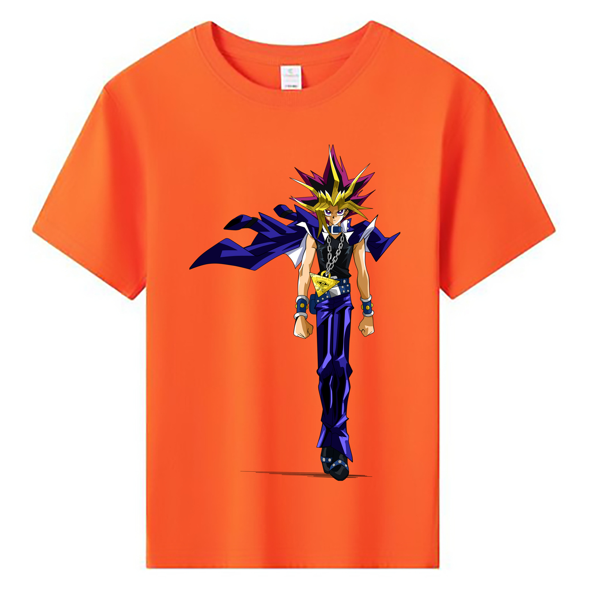 （画像用） 遊☆戯☆王 Yu-Gi-Oh! 綿100％キッズTシャツ（フロントプリント）