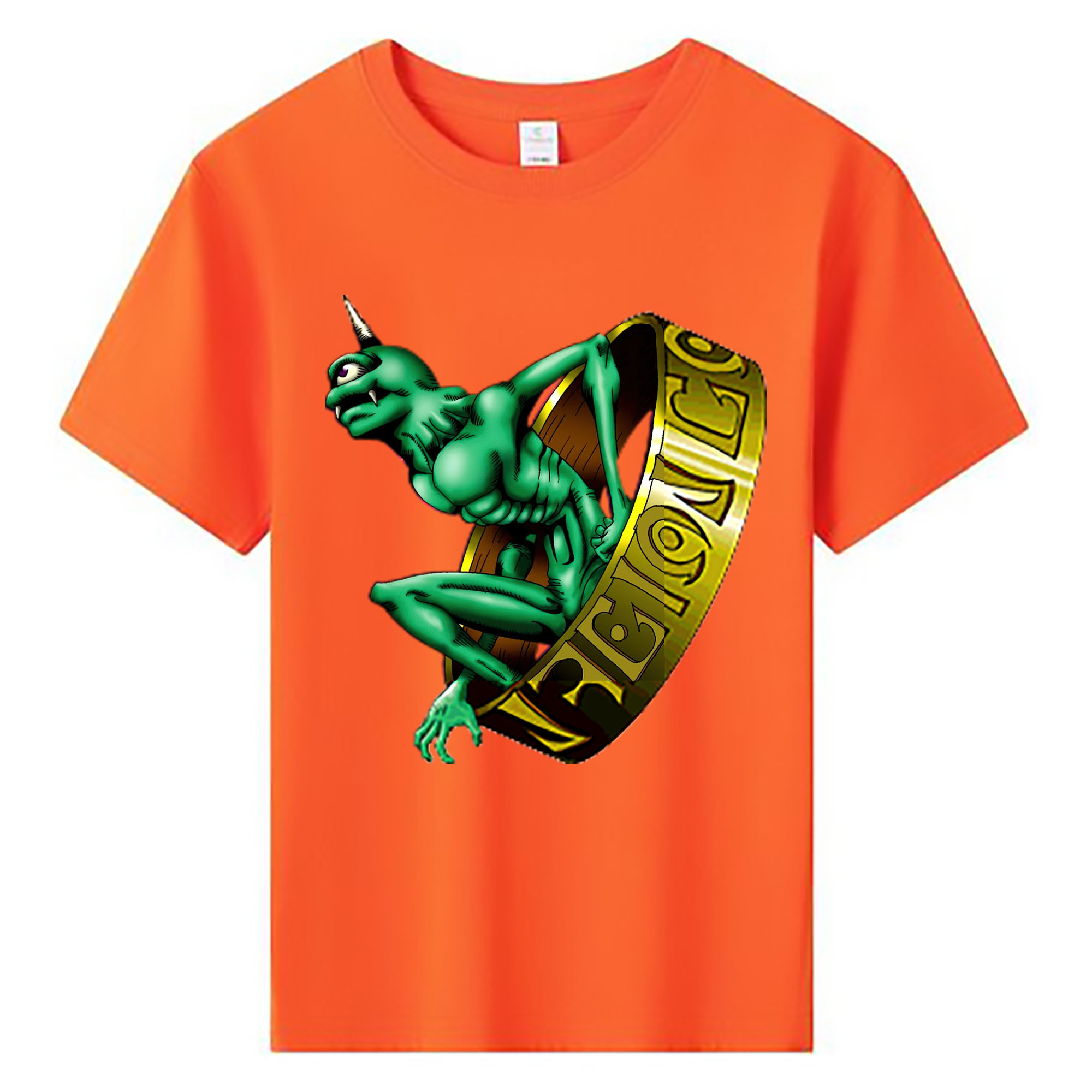 （画像用） 遊☆戯☆王 Yu-Gi-Oh! 綿100％キッズTシャツ（フロントプリント）