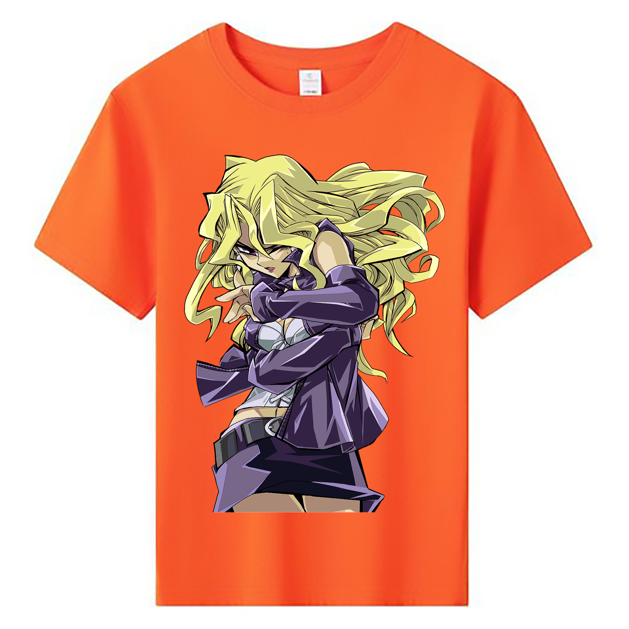 （画像用） 遊☆戯☆王 Yu-Gi-Oh! 綿100％キッズTシャツ（フロントプリント）