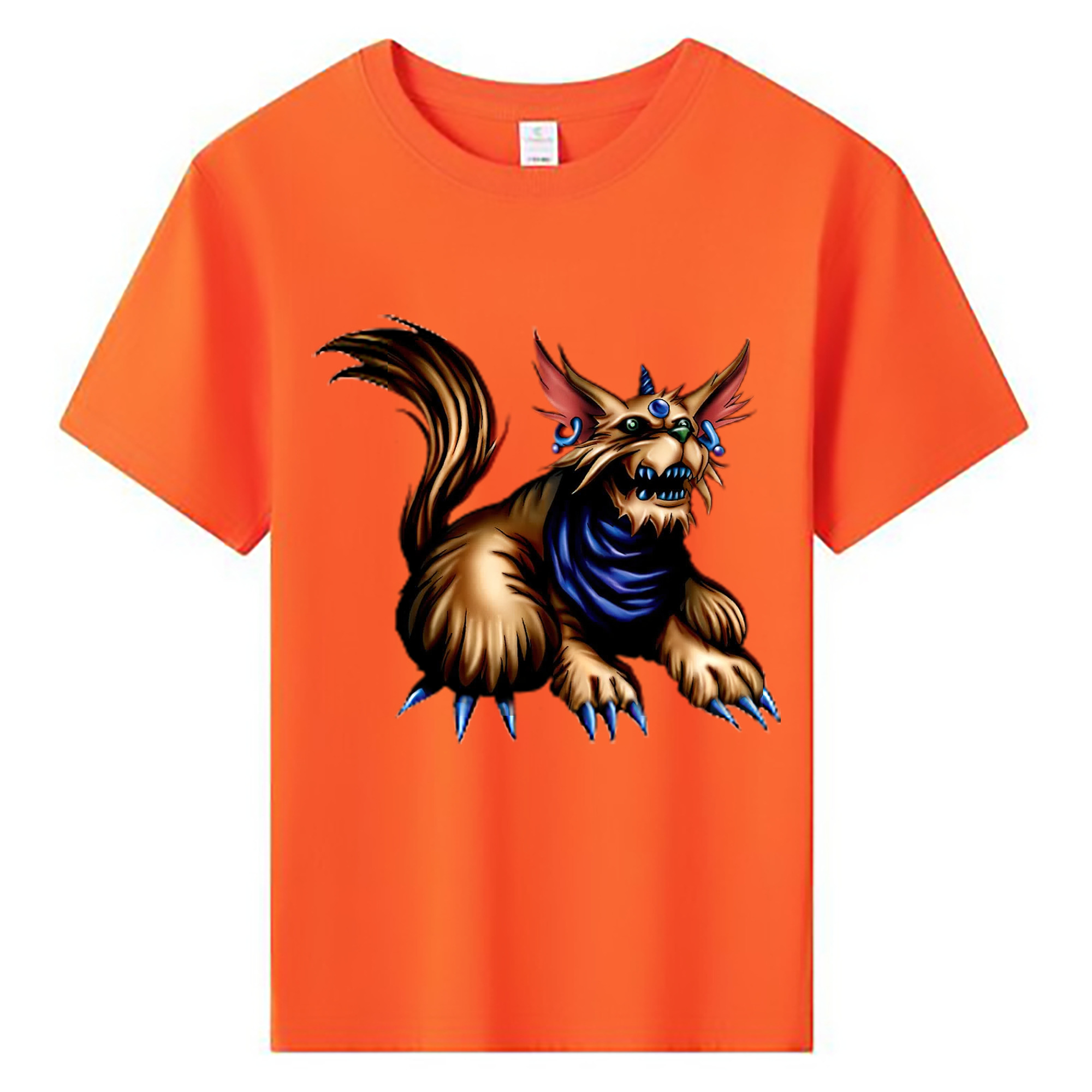 （画像用） 遊☆戯☆王 Yu-Gi-Oh! 綿100％キッズTシャツ（フロントプリント）