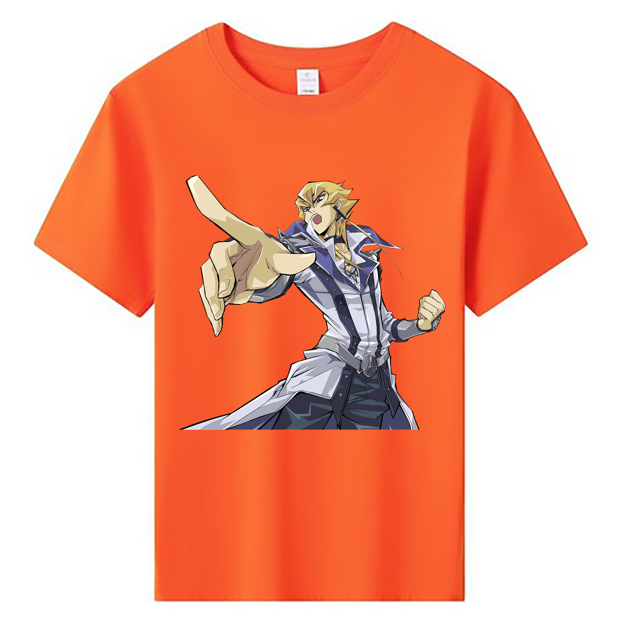 （画像用） 遊☆戯☆王 Yu-Gi-Oh! 綿100％キッズTシャツ（フロントプリント）