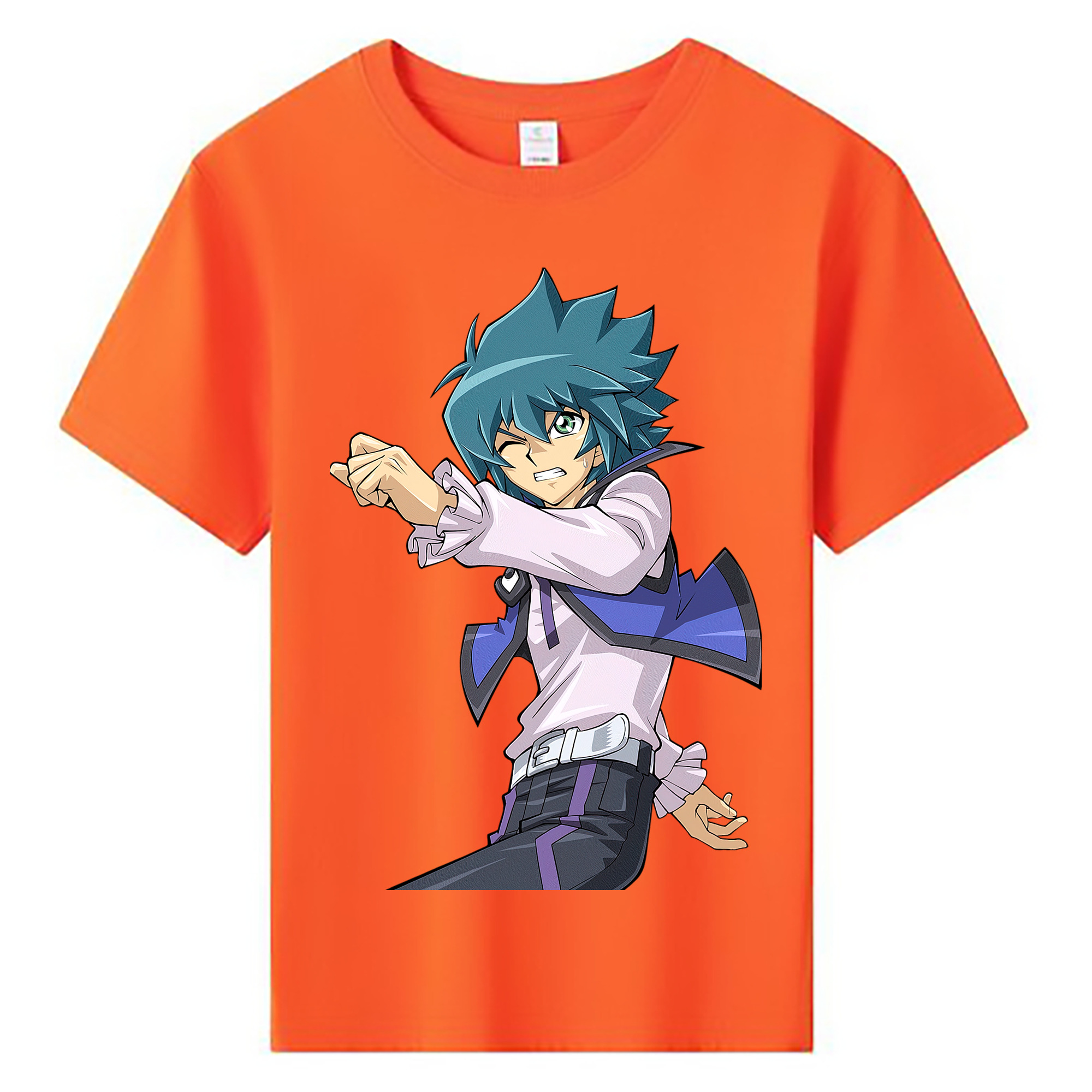 （画像用） 遊☆戯☆王 Yu-Gi-Oh! 綿100％キッズTシャツ（フロントプリント）