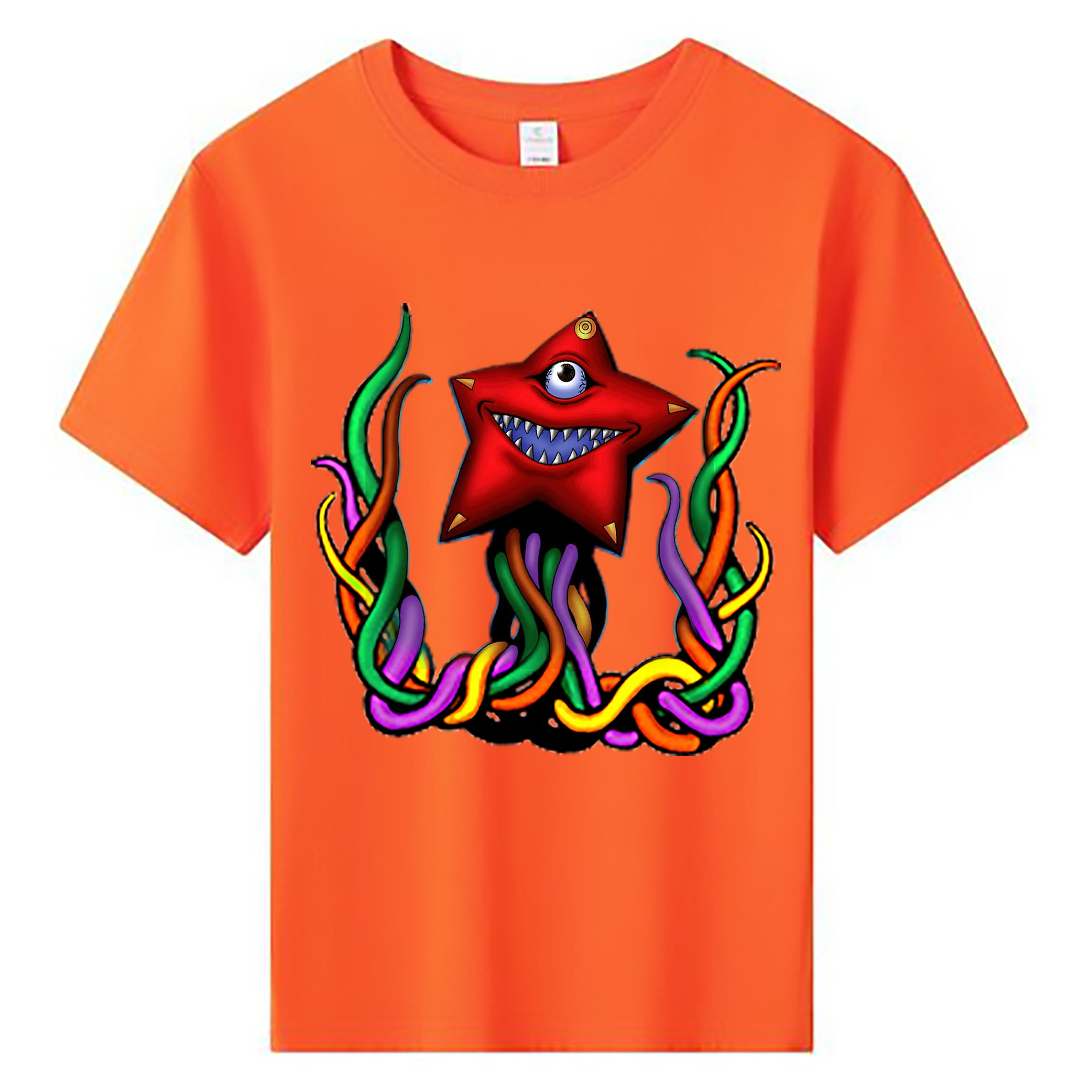 （画像用） 遊☆戯☆王 Yu-Gi-Oh! 綿100％キッズTシャツ（フロントプリント）
