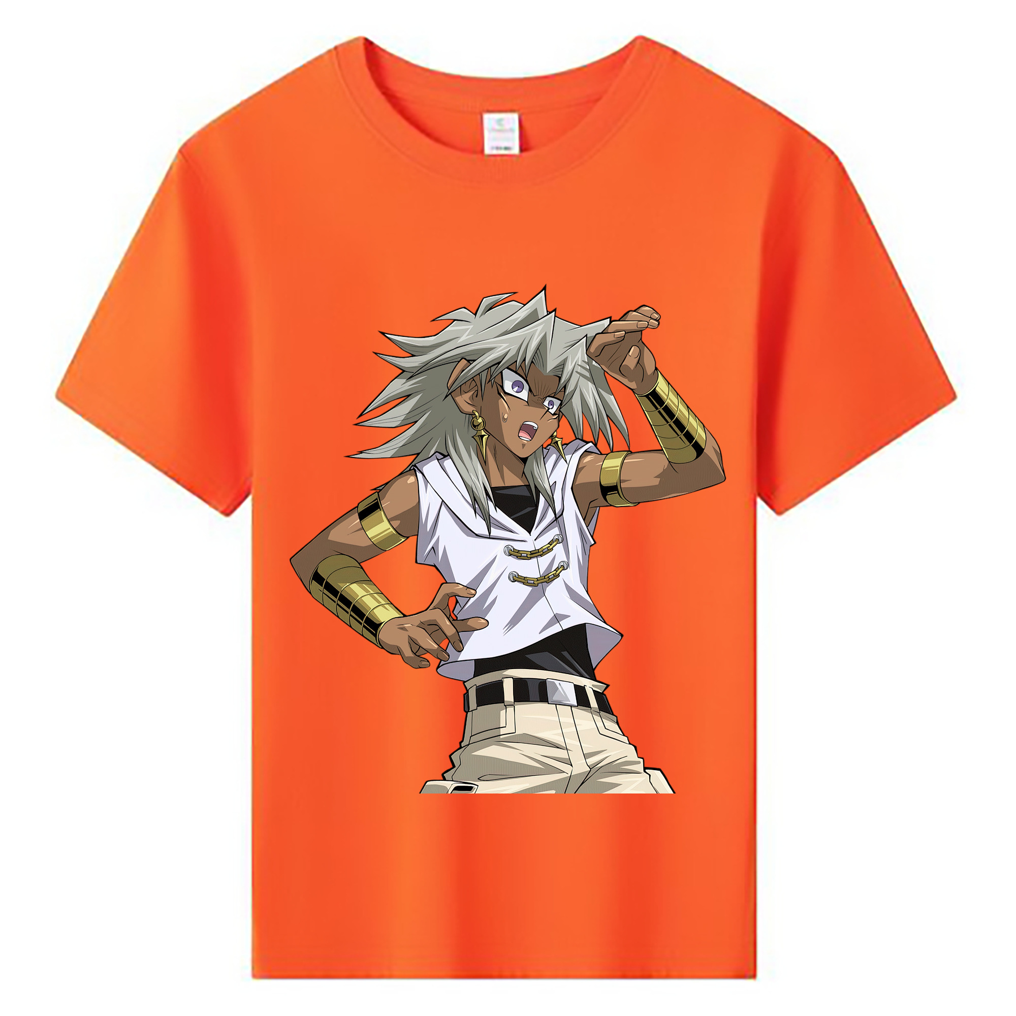 （画像用） 遊☆戯☆王 Yu-Gi-Oh! 綿100％キッズTシャツ（フロントプリント）