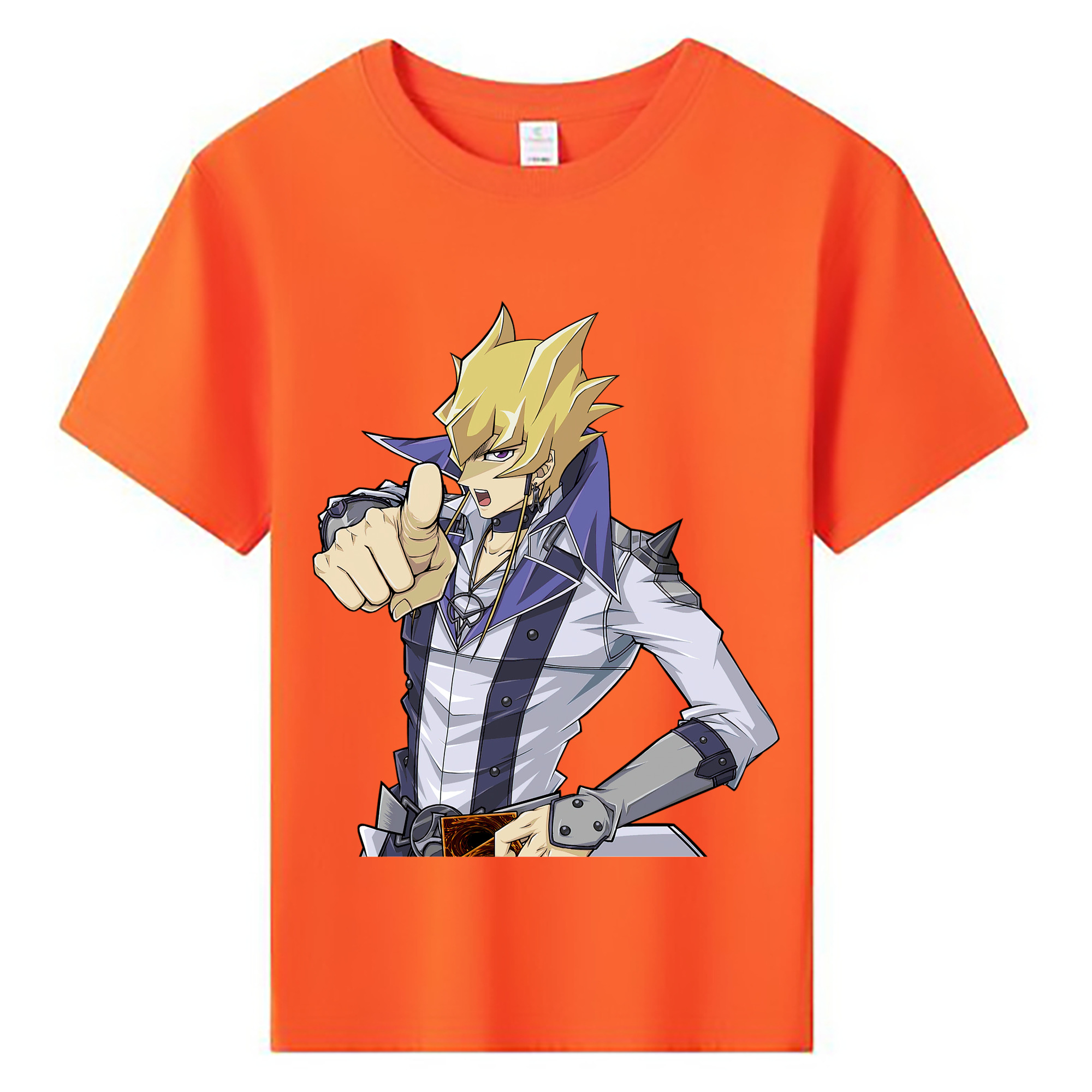 （画像用） 遊☆戯☆王 Yu-Gi-Oh! 綿100％キッズTシャツ（フロントプリント）