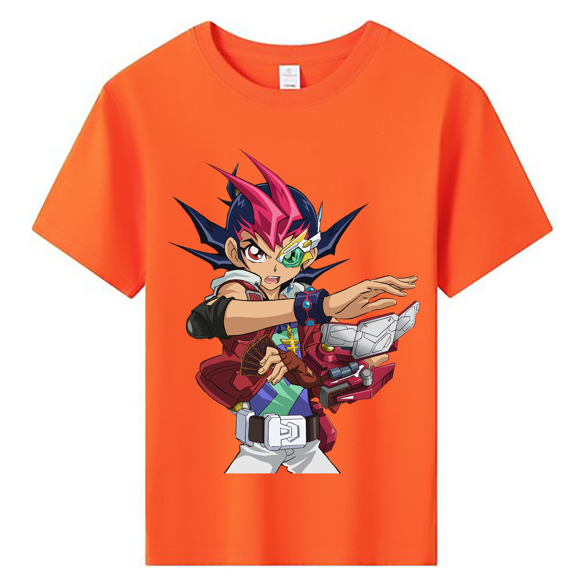 （画像用） 遊☆戯☆王 Yu-Gi-Oh! 綿100％キッズTシャツ（フロントプリント）