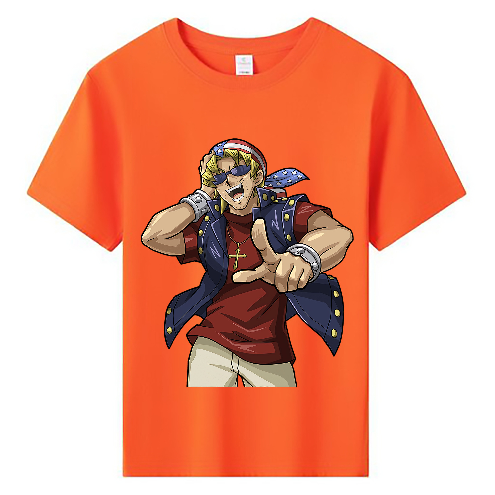 （画像用） 遊☆戯☆王 Yu-Gi-Oh! 綿100％キッズTシャツ（フロントプリント）