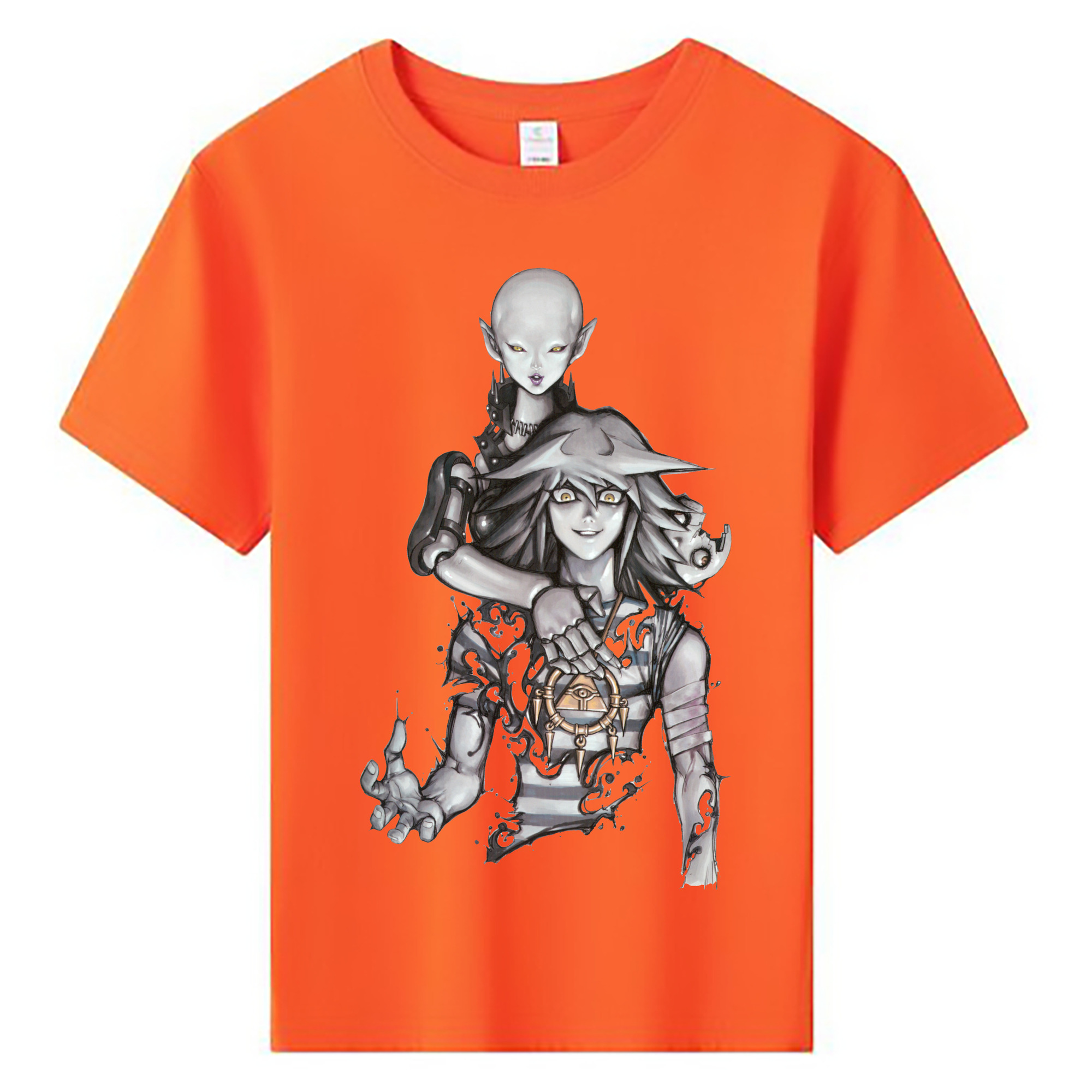 （画像用） 遊☆戯☆王 Yu-Gi-Oh! 綿100％キッズTシャツ（フロントプリント）