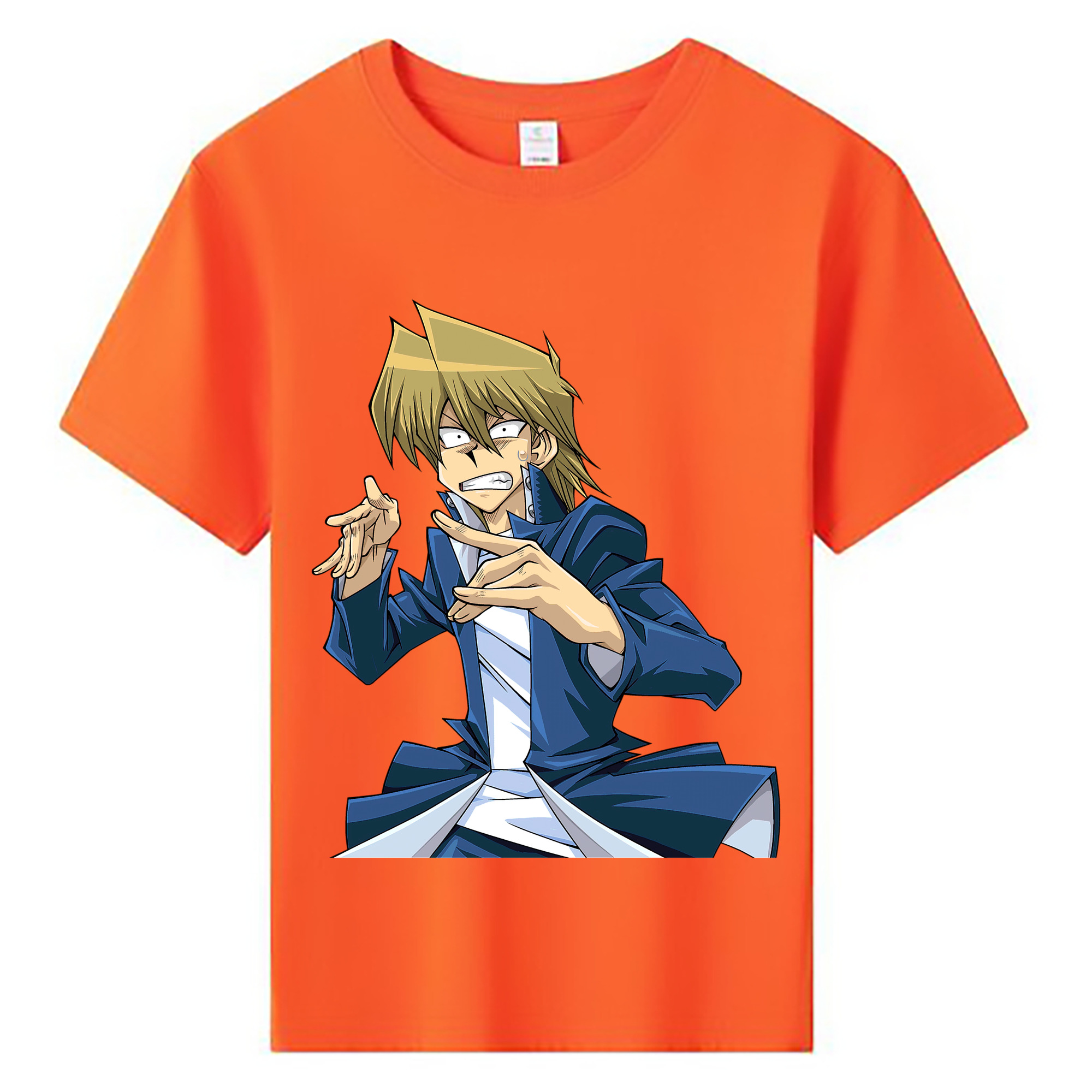 （画像用） 遊☆戯☆王 Yu-Gi-Oh! 綿100％キッズTシャツ（フロントプリント）