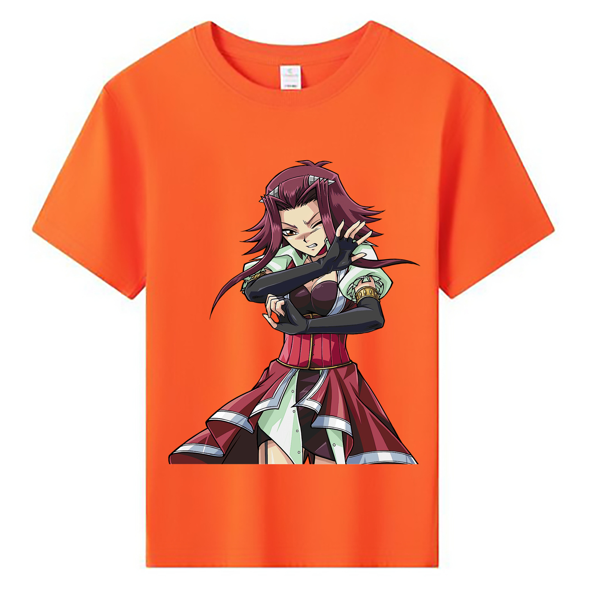 （画像用） 遊☆戯☆王 Yu-Gi-Oh! 綿100％キッズTシャツ（フロントプリント）