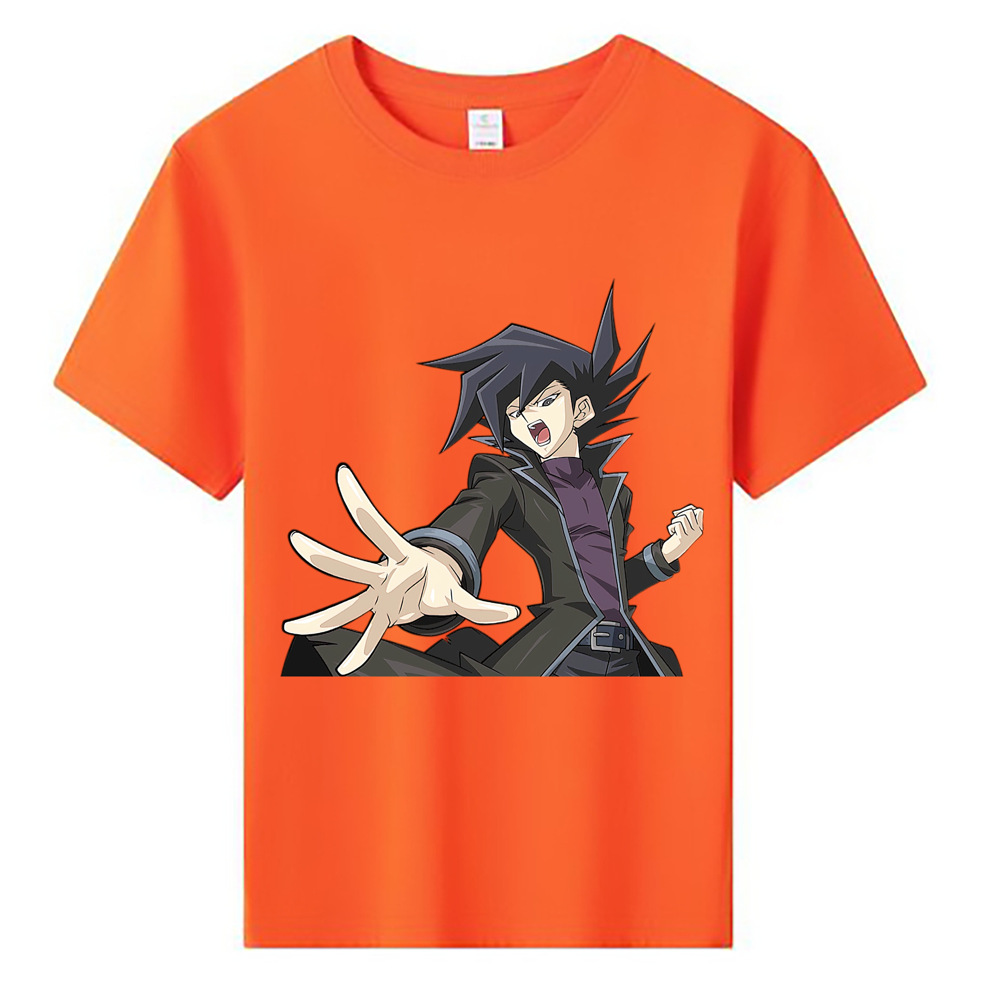 （画像用） 遊☆戯☆王 Yu-Gi-Oh! 綿100％キッズTシャツ（フロントプリント）