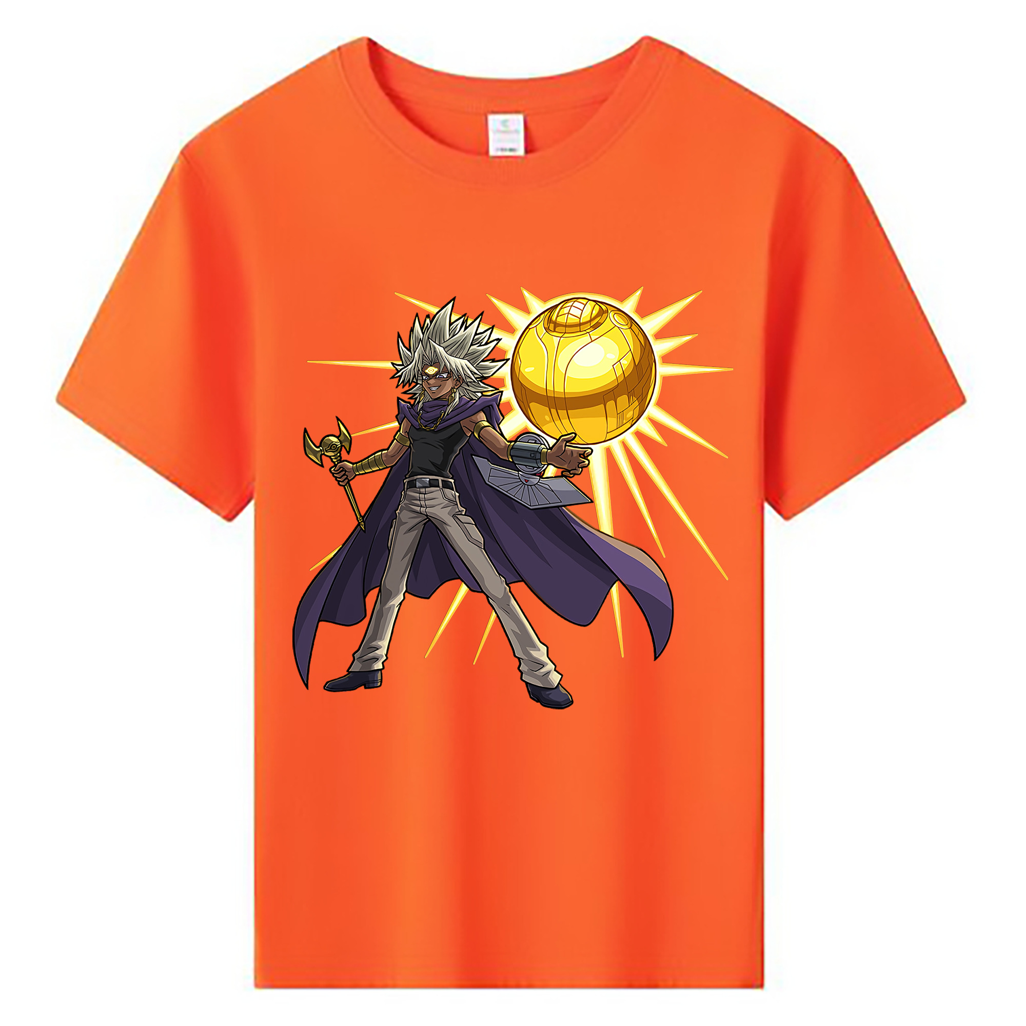 （画像用） 遊☆戯☆王 Yu-Gi-Oh! 綿100％キッズTシャツ（フロントプリント）