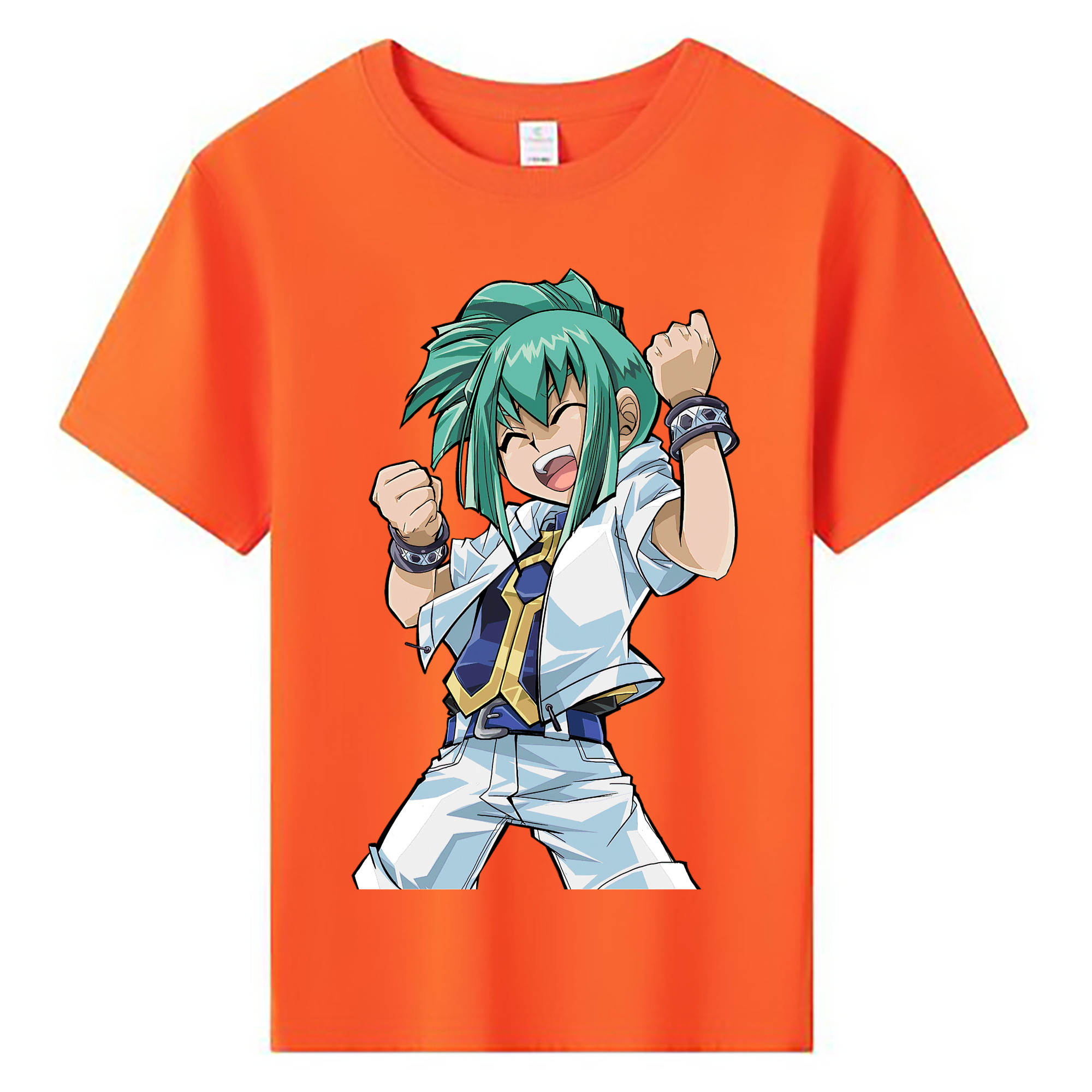 （画像用） 遊☆戯☆王 Yu-Gi-Oh! 綿100％キッズTシャツ（フロントプリント）
