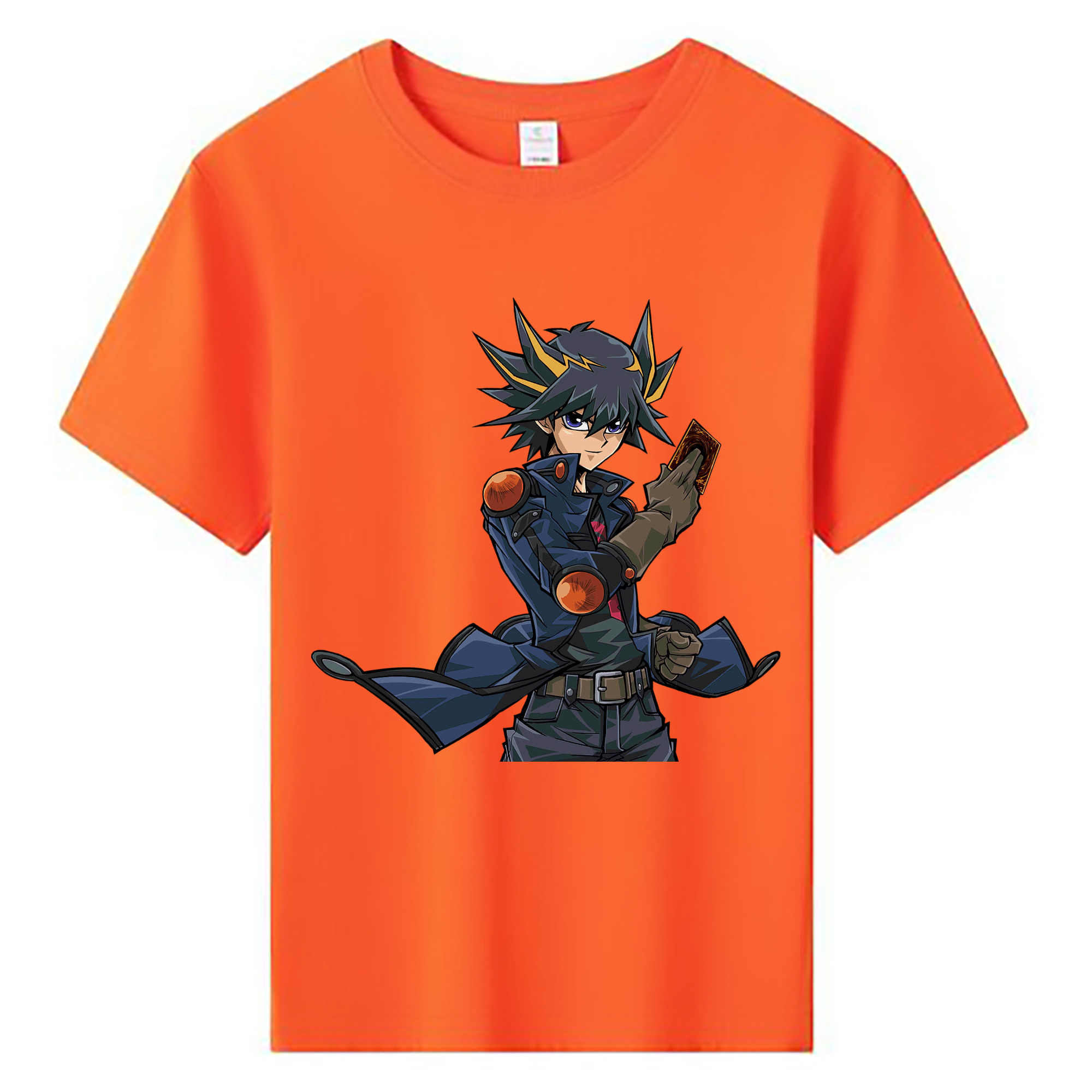 （画像用） 遊☆戯☆王 Yu-Gi-Oh! 綿100％キッズTシャツ（フロントプリント）