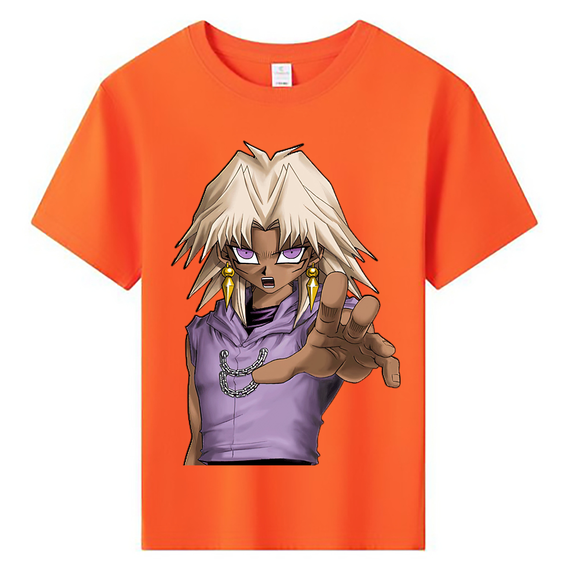（画像用） 遊☆戯☆王 Yu-Gi-Oh! 綿100％キッズTシャツ（フロントプリント）