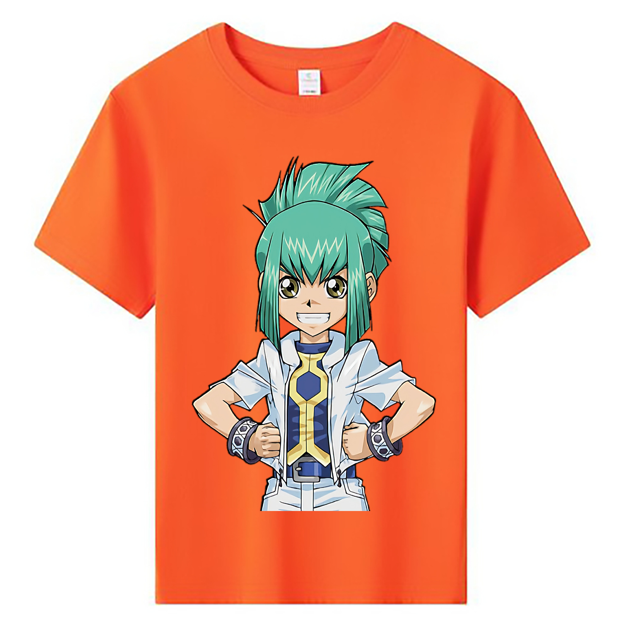 （画像用） 遊☆戯☆王 Yu-Gi-Oh! 綿100％キッズTシャツ（フロントプリント）