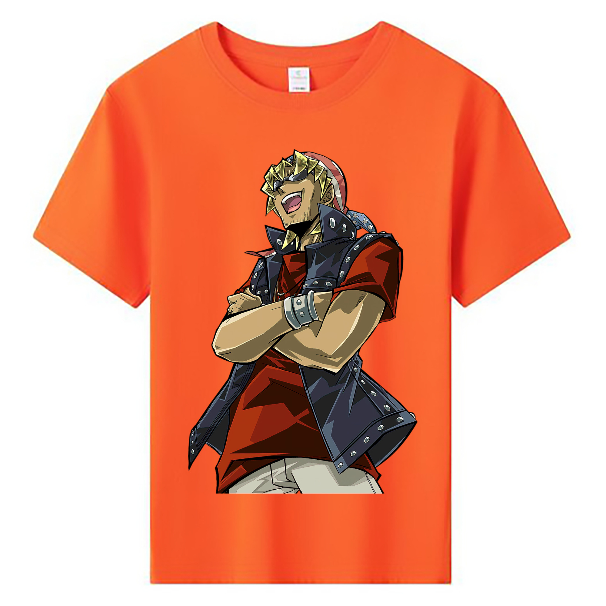 （画像用） 遊☆戯☆王 Yu-Gi-Oh! 綿100％キッズTシャツ（フロントプリント）