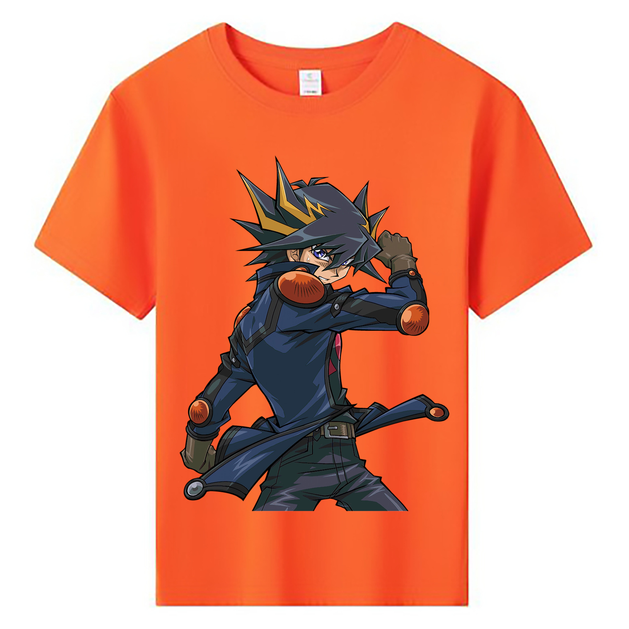 （画像用） 遊☆戯☆王 Yu-Gi-Oh! 綿100％キッズTシャツ（フロントプリント）