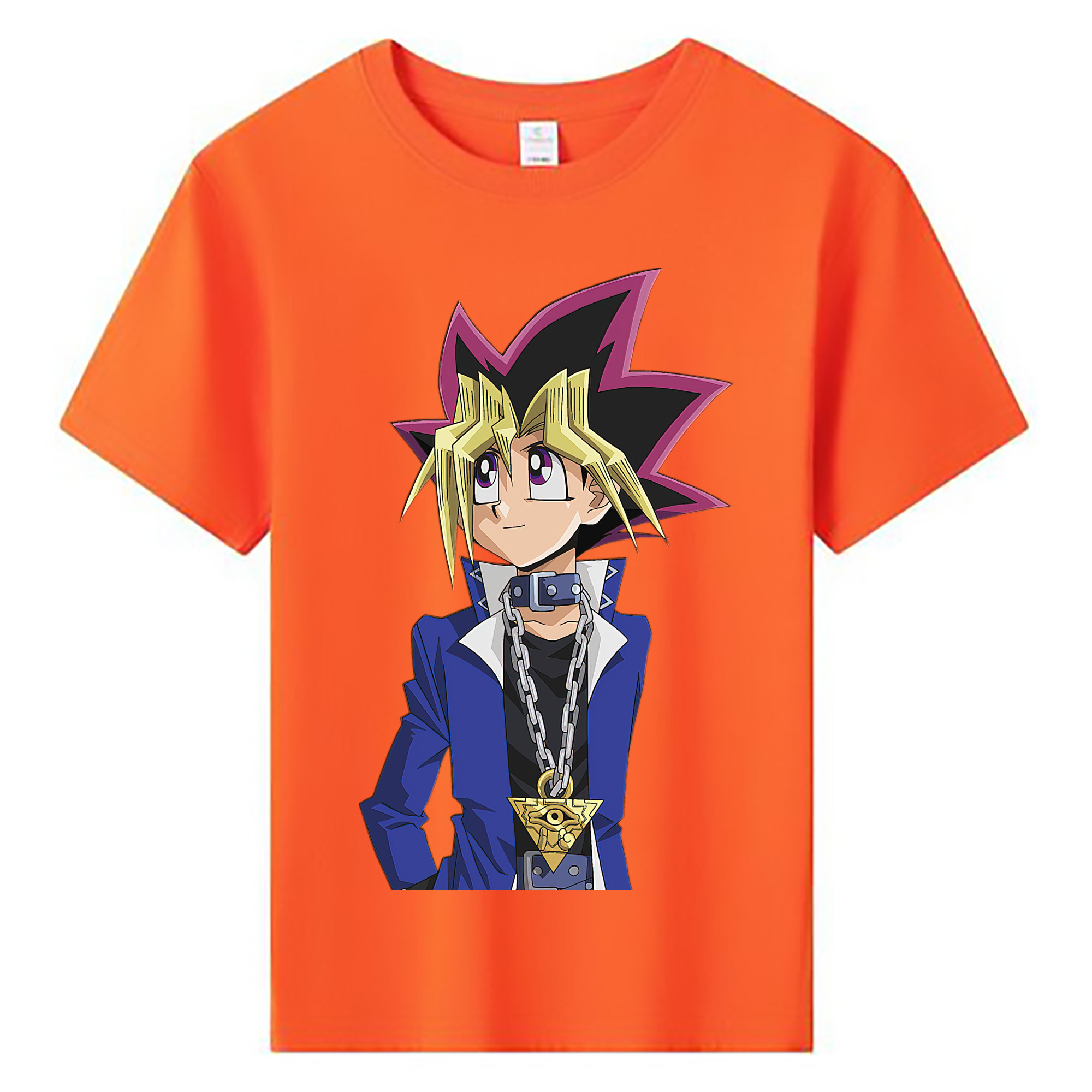 （画像用） 遊☆戯☆王 Yu-Gi-Oh! 綿100％キッズTシャツ（フロントプリント）