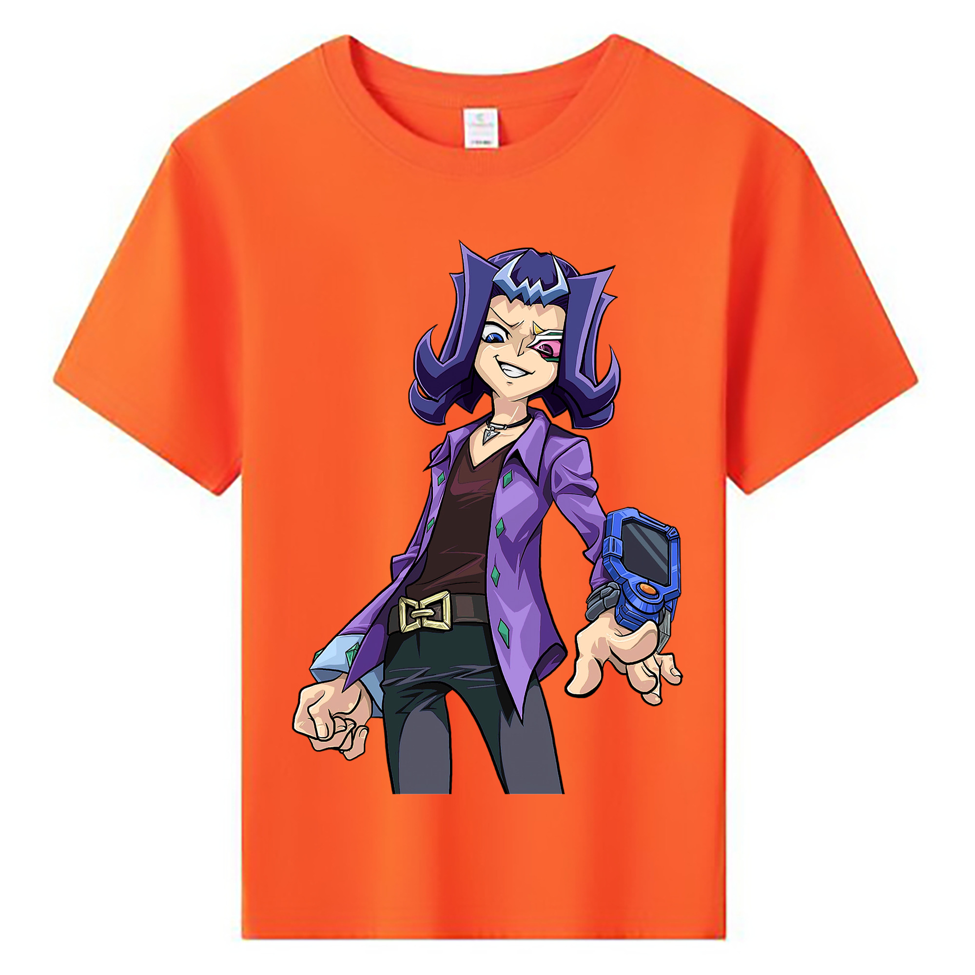 （画像用） 遊☆戯☆王 Yu-Gi-Oh! 綿100％キッズTシャツ（フロントプリント）