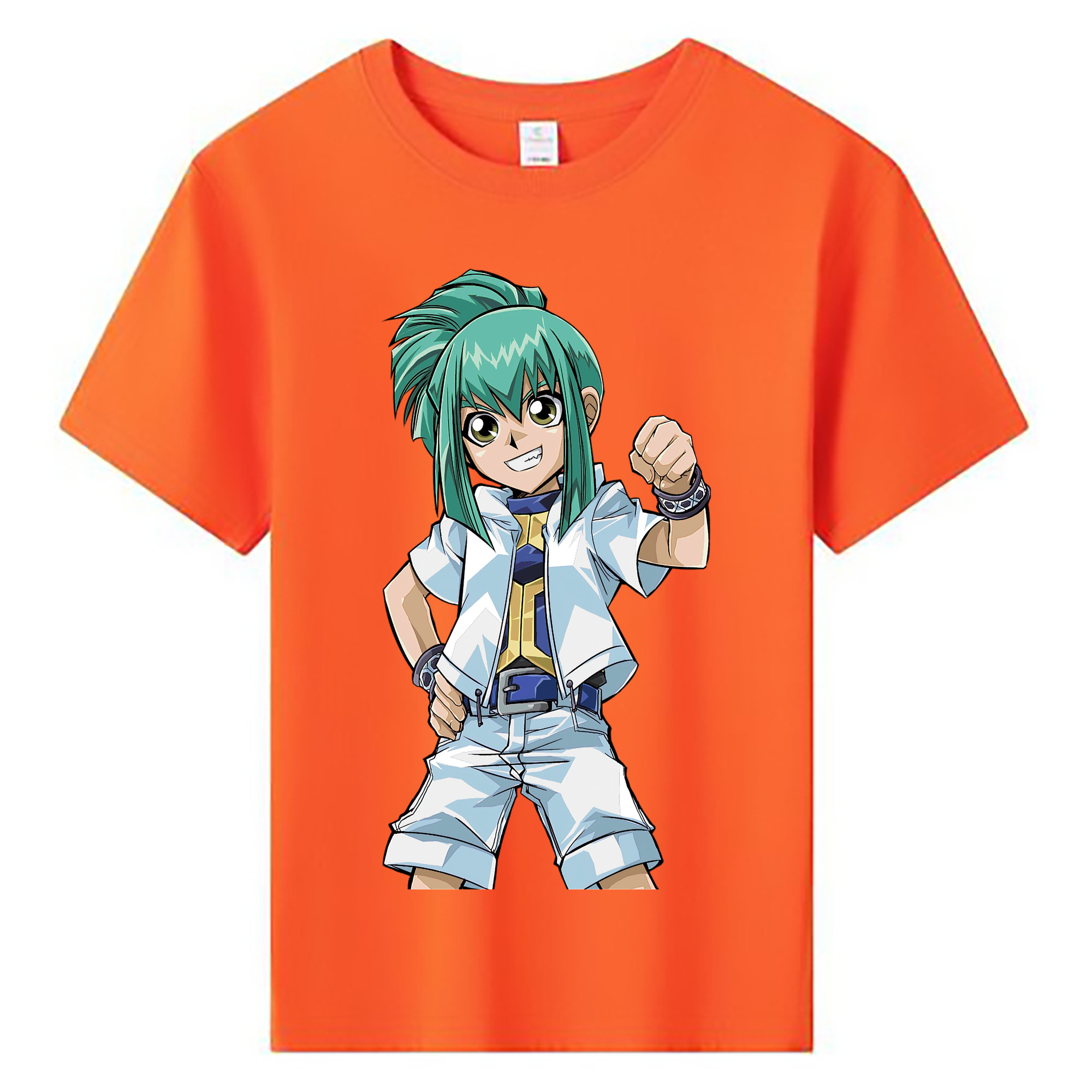 （画像用） 遊☆戯☆王 Yu-Gi-Oh! 綿100％キッズTシャツ（フロントプリント）