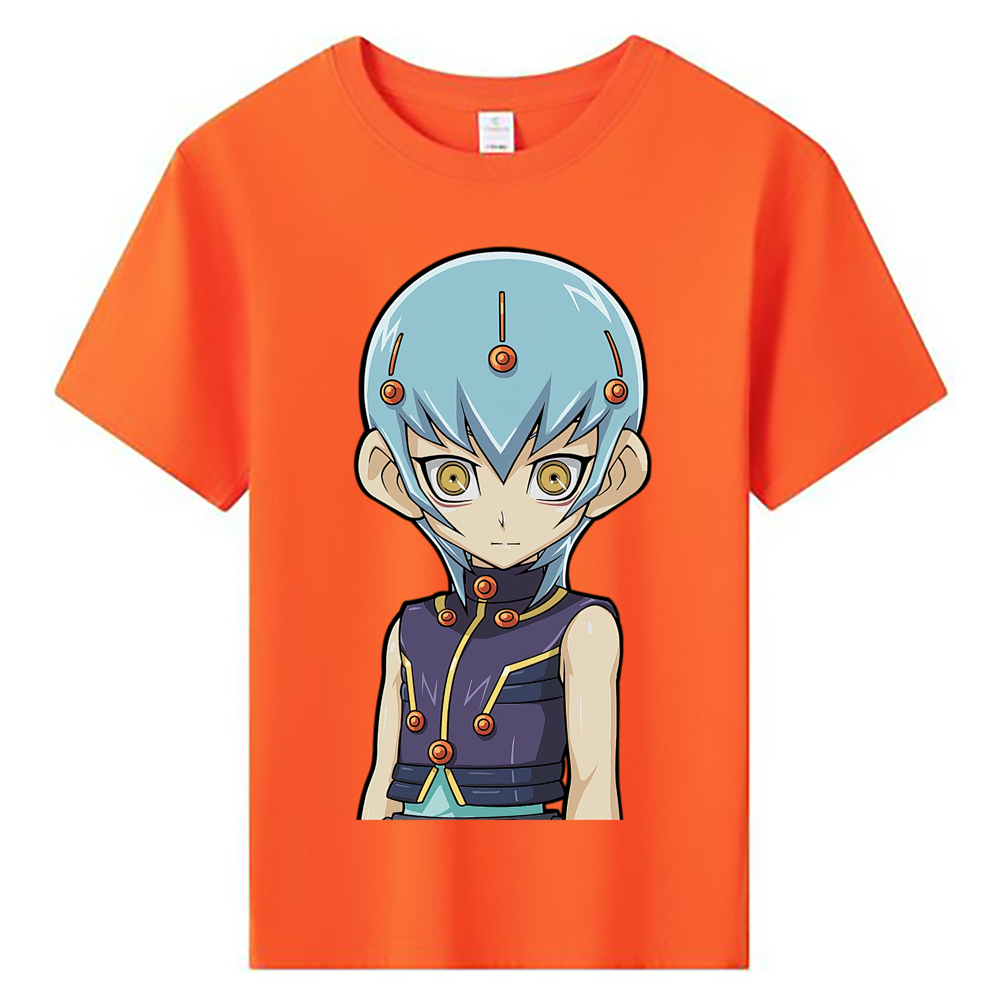 （画像用） 遊☆戯☆王 Yu-Gi-Oh! 綿100％キッズTシャツ（フロントプリント）