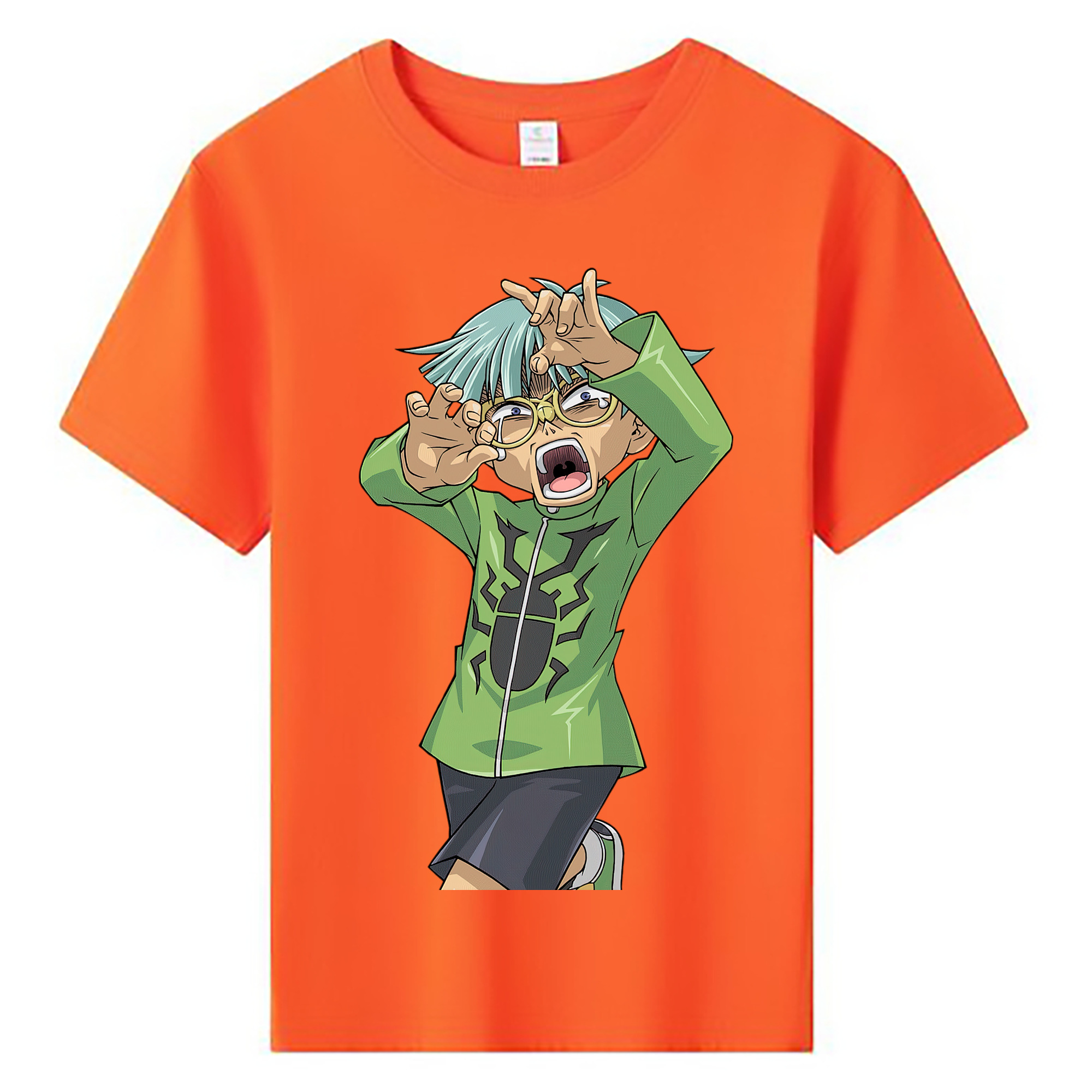 （画像用） 遊☆戯☆王 Yu-Gi-Oh! 綿100％キッズTシャツ（フロントプリント）