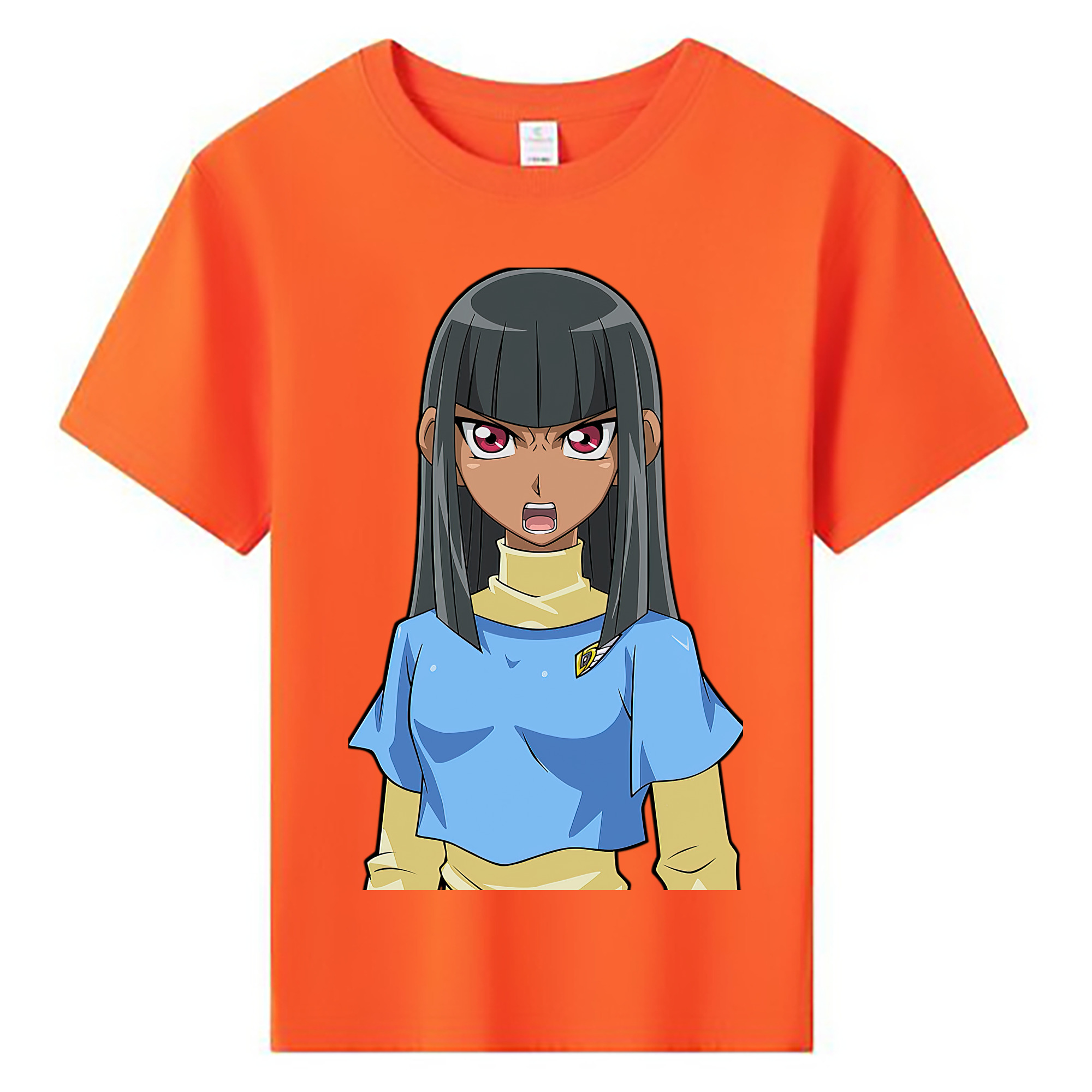 （画像用） 遊☆戯☆王 Yu-Gi-Oh! 綿100％キッズTシャツ（フロントプリント）