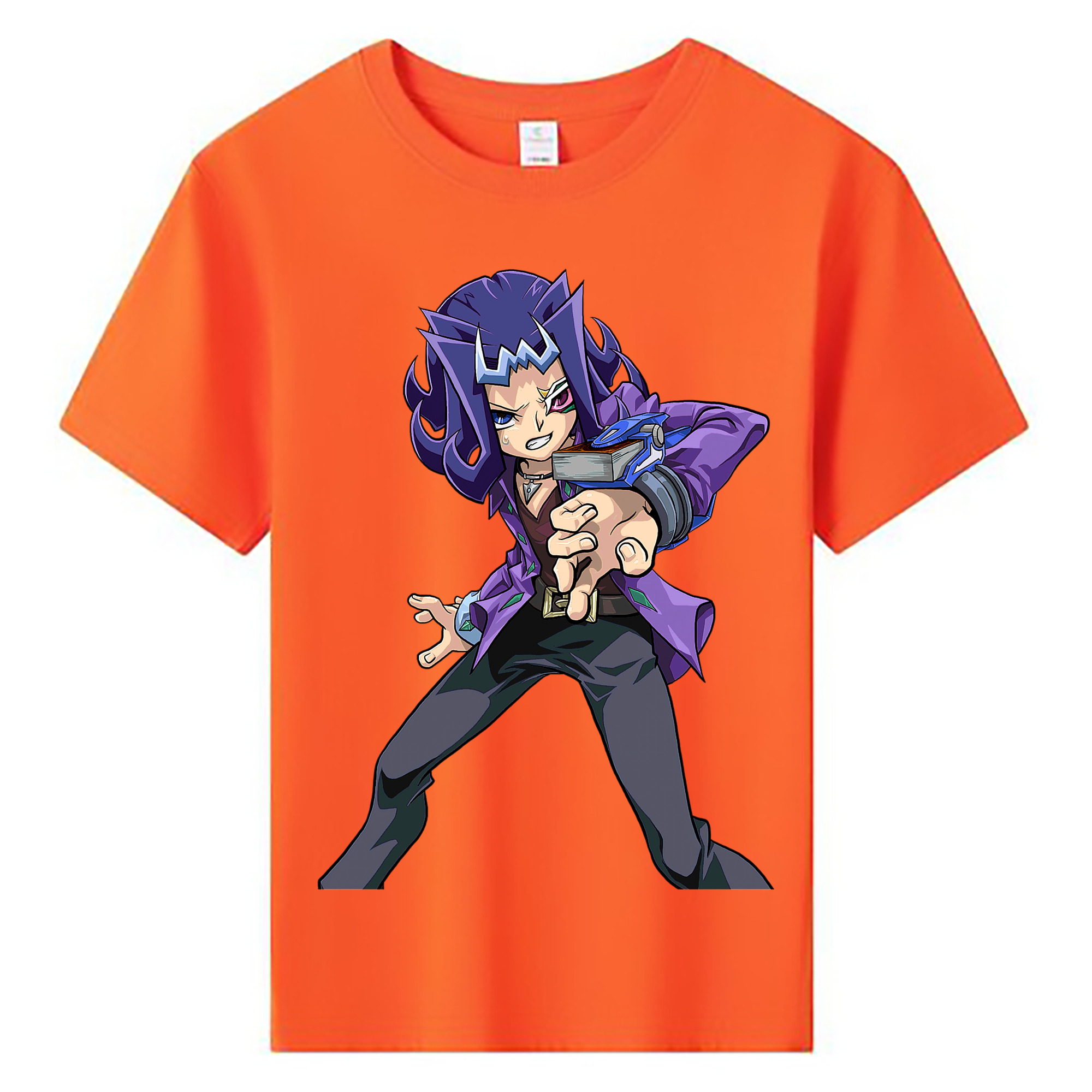 （画像用） 遊☆戯☆王 Yu-Gi-Oh! 綿100％キッズTシャツ（フロントプリント）