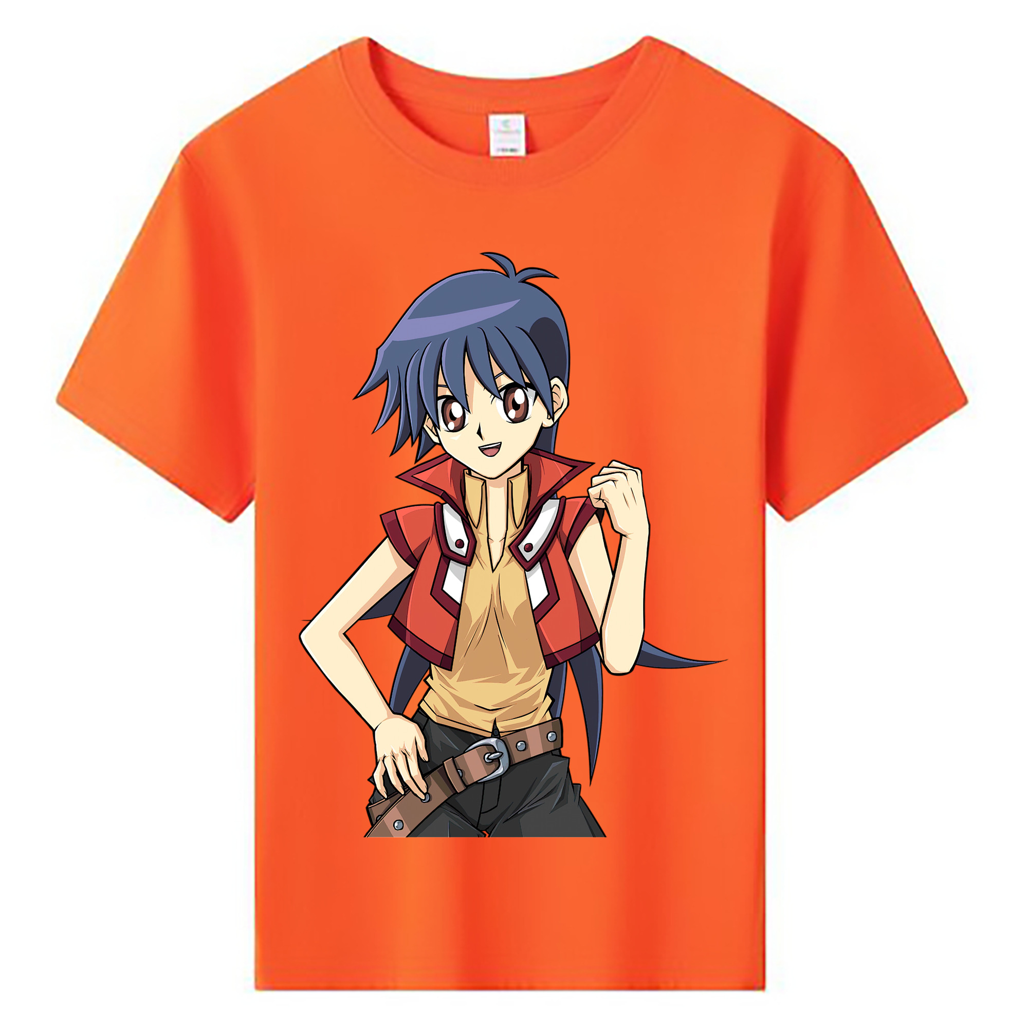 （画像用） 遊☆戯☆王 Yu-Gi-Oh! 綿100％キッズTシャツ（フロントプリント）