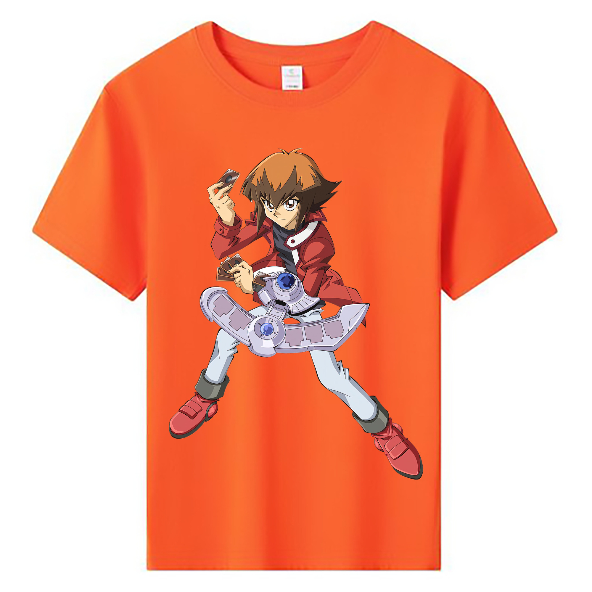 （画像用） 遊☆戯☆王 Yu-Gi-Oh! 綿100％キッズTシャツ（フロントプリント）