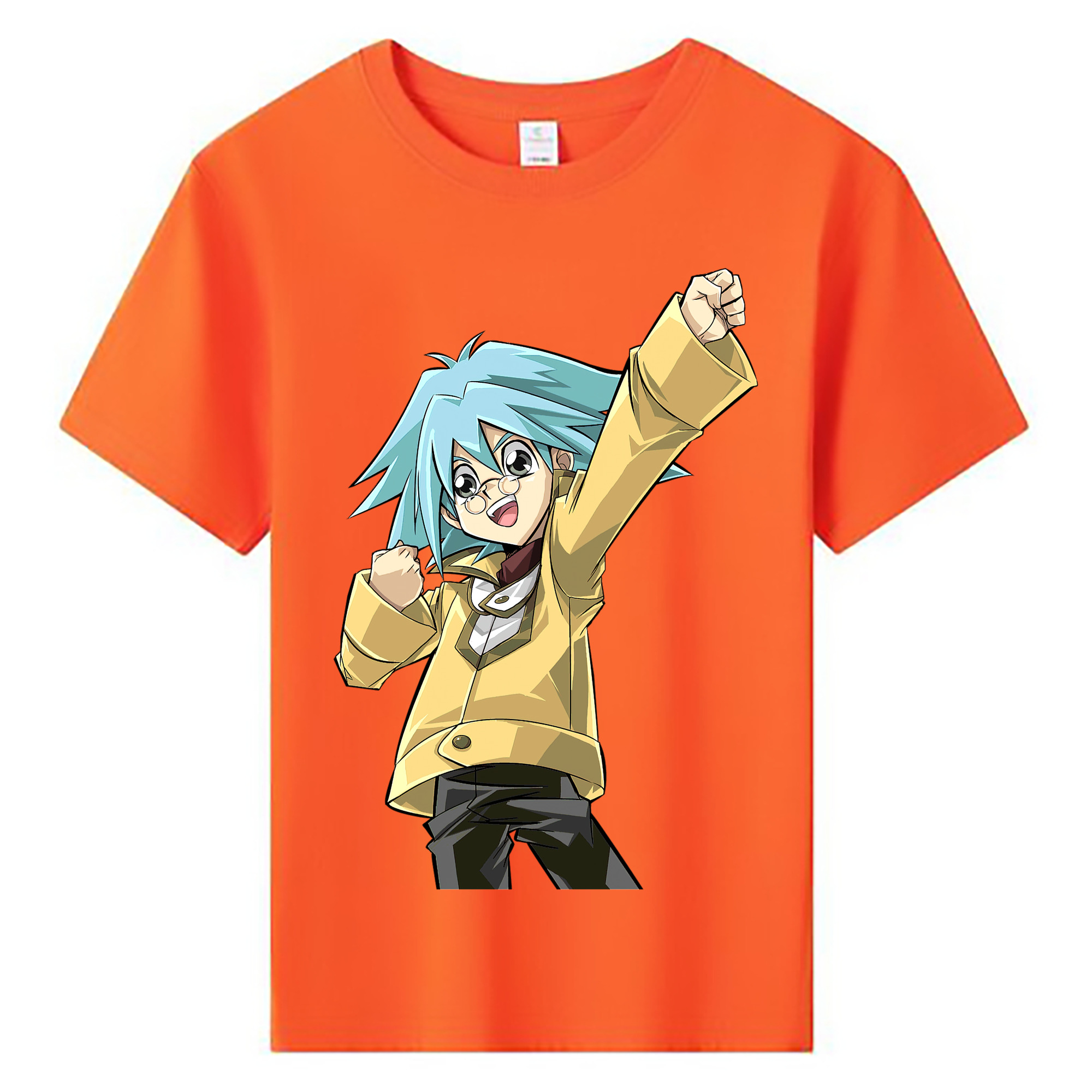 （画像用） 遊☆戯☆王 Yu-Gi-Oh! 綿100％キッズTシャツ（フロントプリント）
