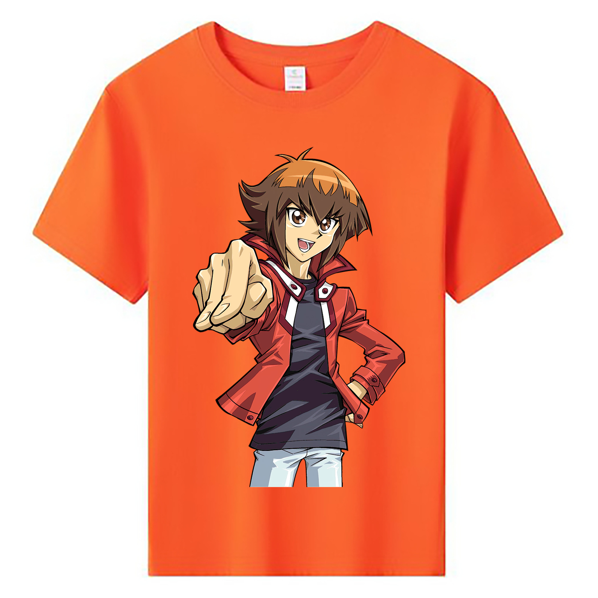 （画像用） 遊☆戯☆王 Yu-Gi-Oh! 綿100％キッズTシャツ（フロントプリント）