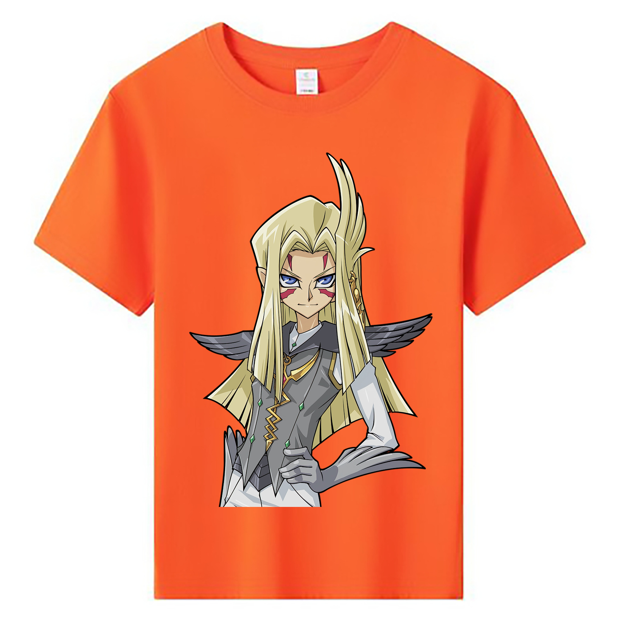 （画像用） 遊☆戯☆王 Yu-Gi-Oh! 綿100％キッズTシャツ（フロントプリント）