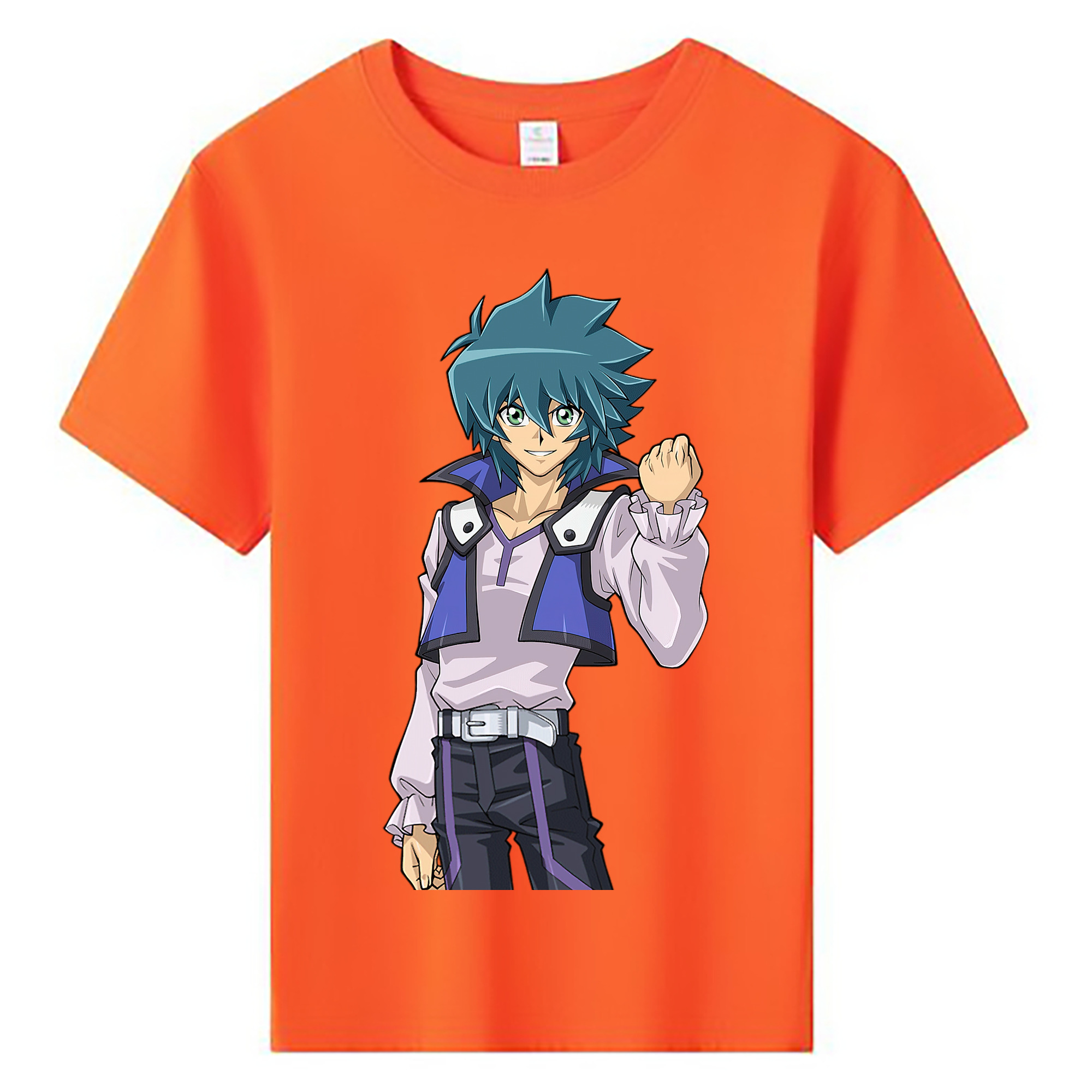 （画像用） 遊☆戯☆王 Yu-Gi-Oh! 綿100％キッズTシャツ（フロントプリント）