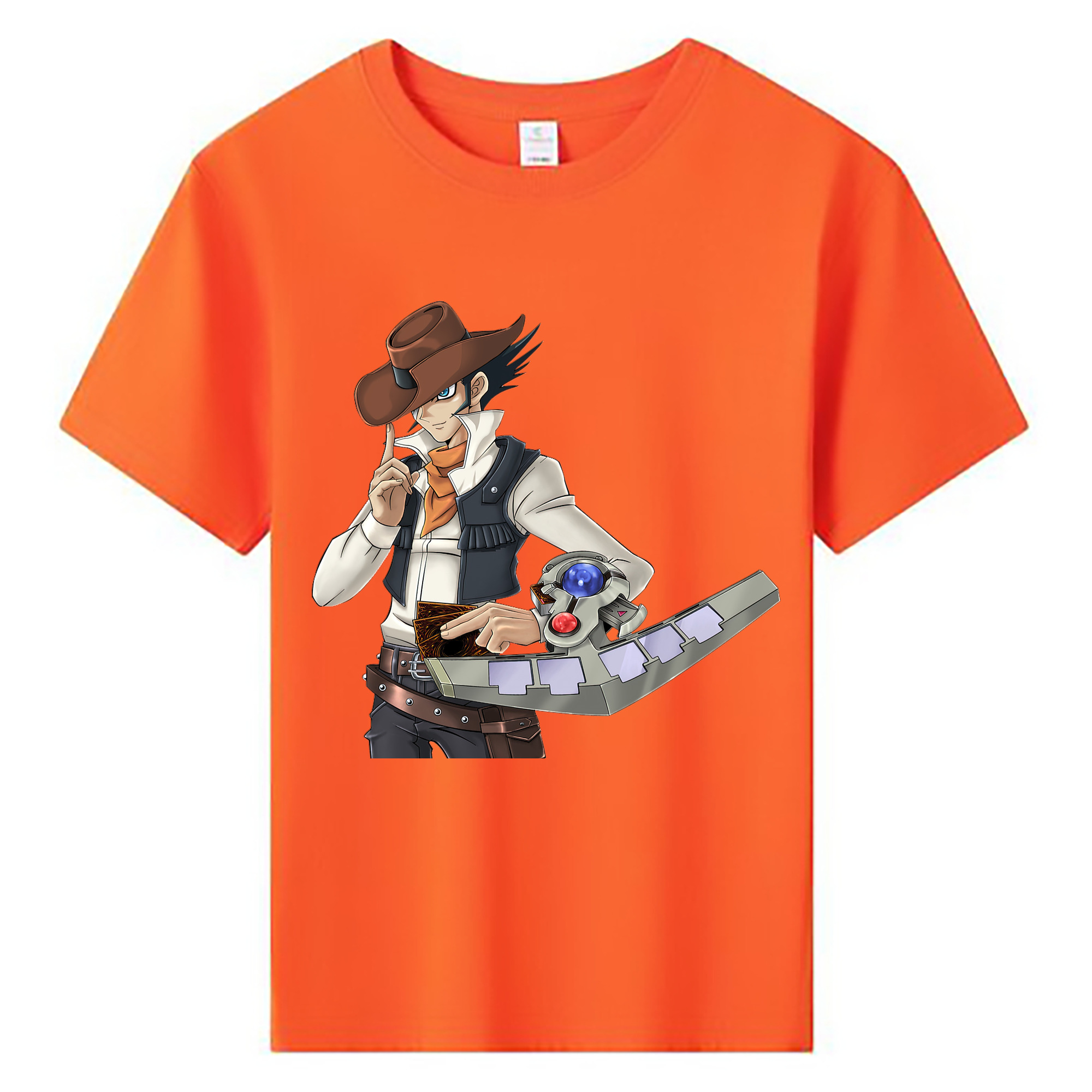 （画像用） 遊☆戯☆王 Yu-Gi-Oh! 綿100％キッズTシャツ（フロントプリント）