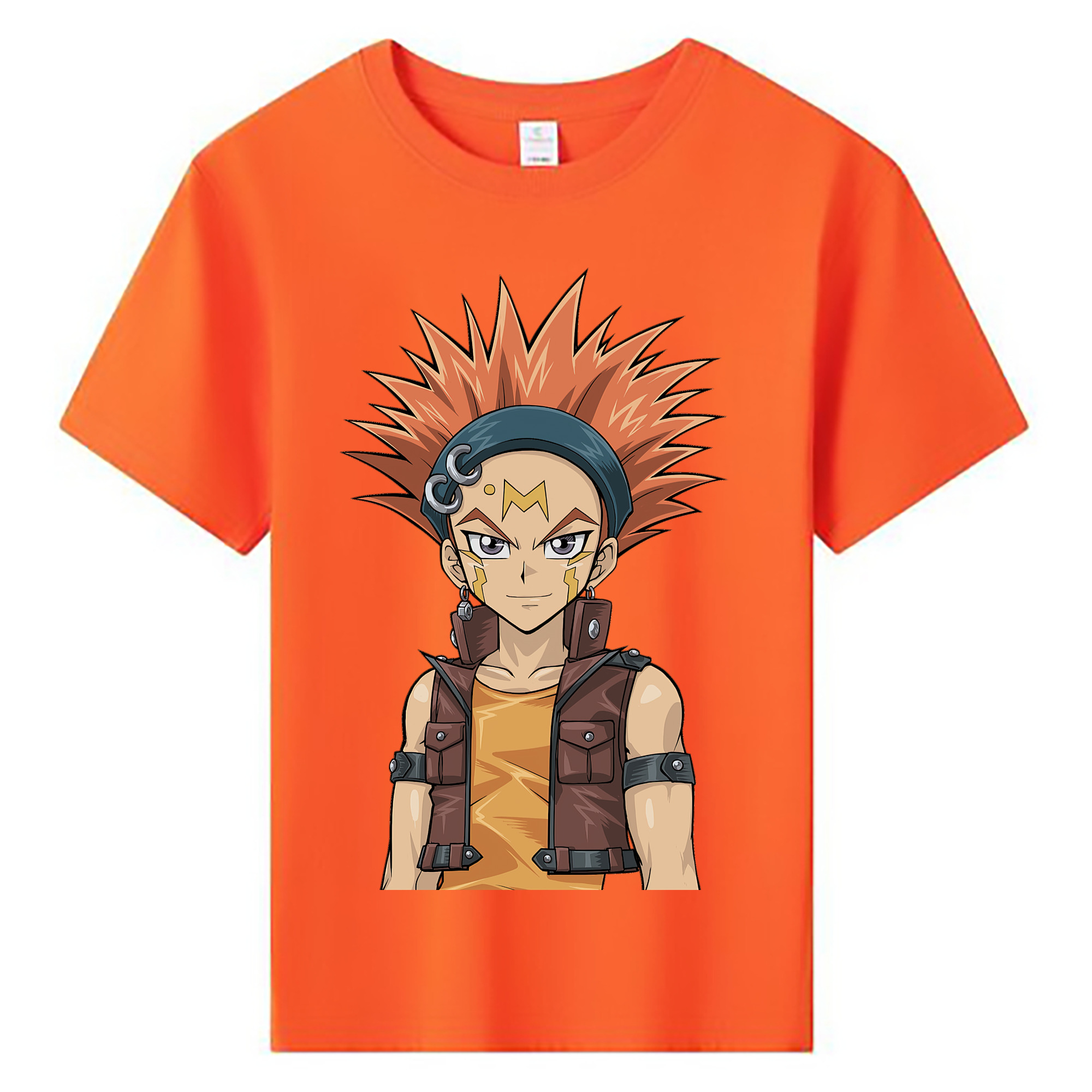 （画像用） 遊☆戯☆王 Yu-Gi-Oh! 綿100％キッズTシャツ（フロントプリント）