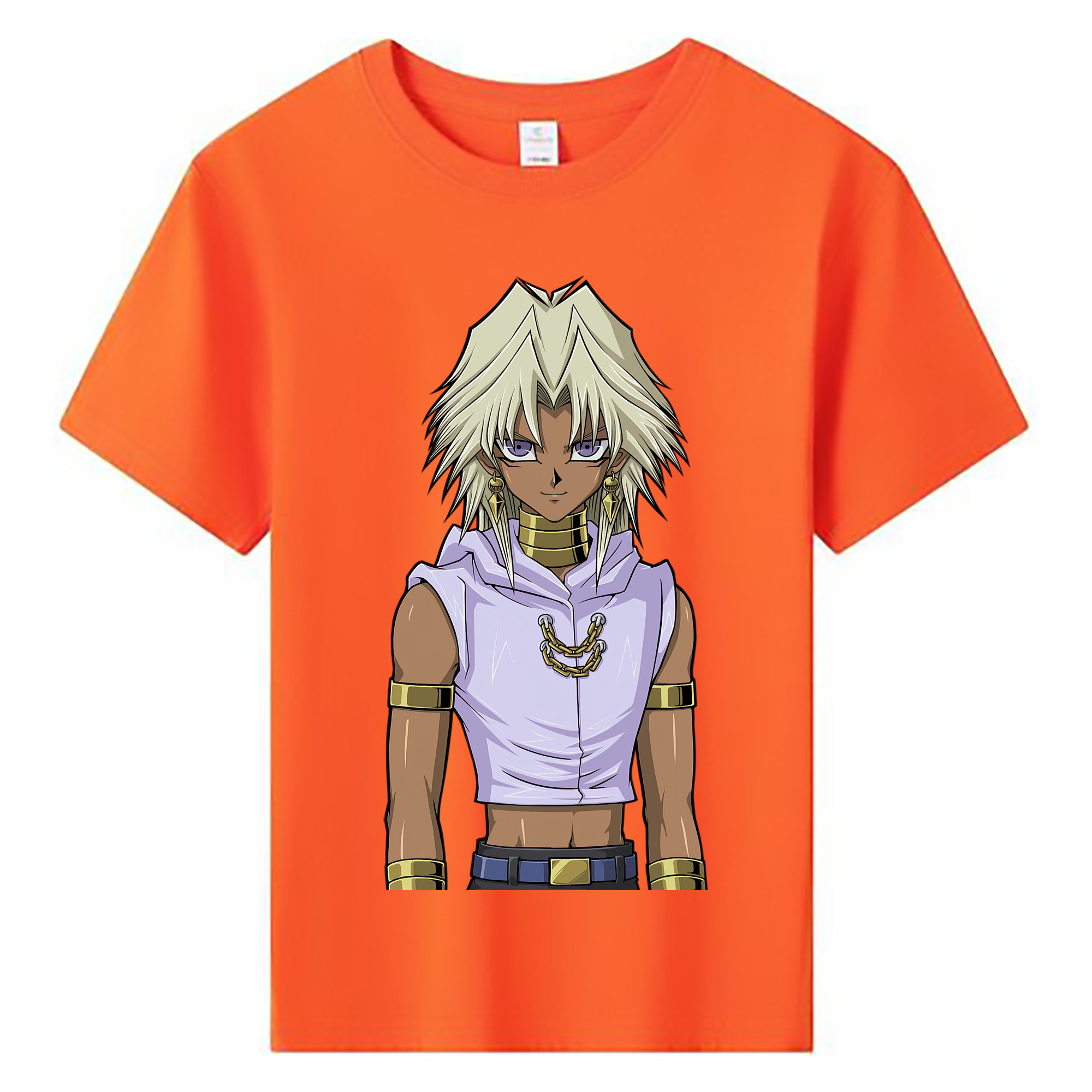 （画像用） 遊☆戯☆王 Yu-Gi-Oh! 綿100％キッズTシャツ（フロントプリント）