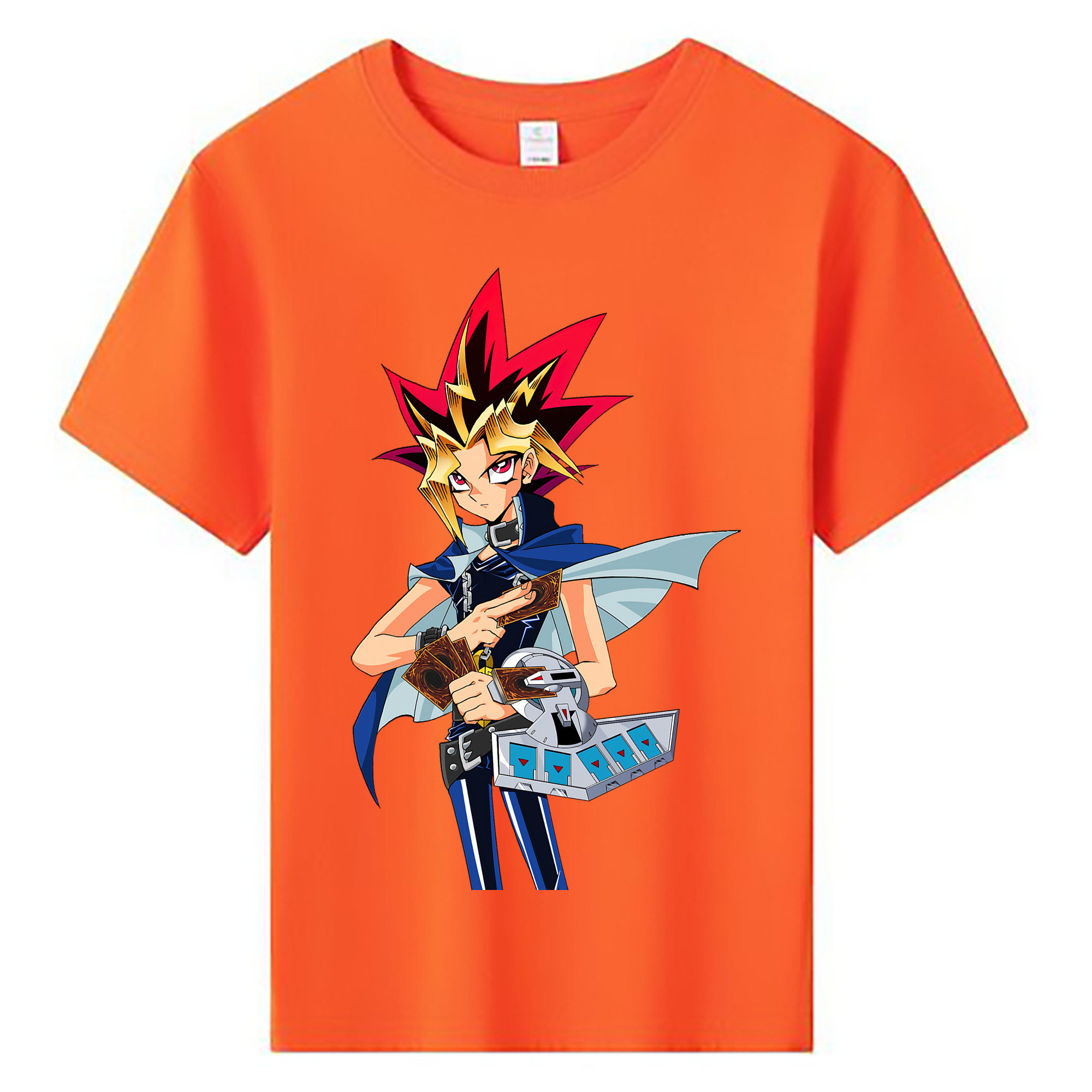 （画像用） 遊☆戯☆王 Yu-Gi-Oh! 綿100％キッズTシャツ（フロントプリント）
