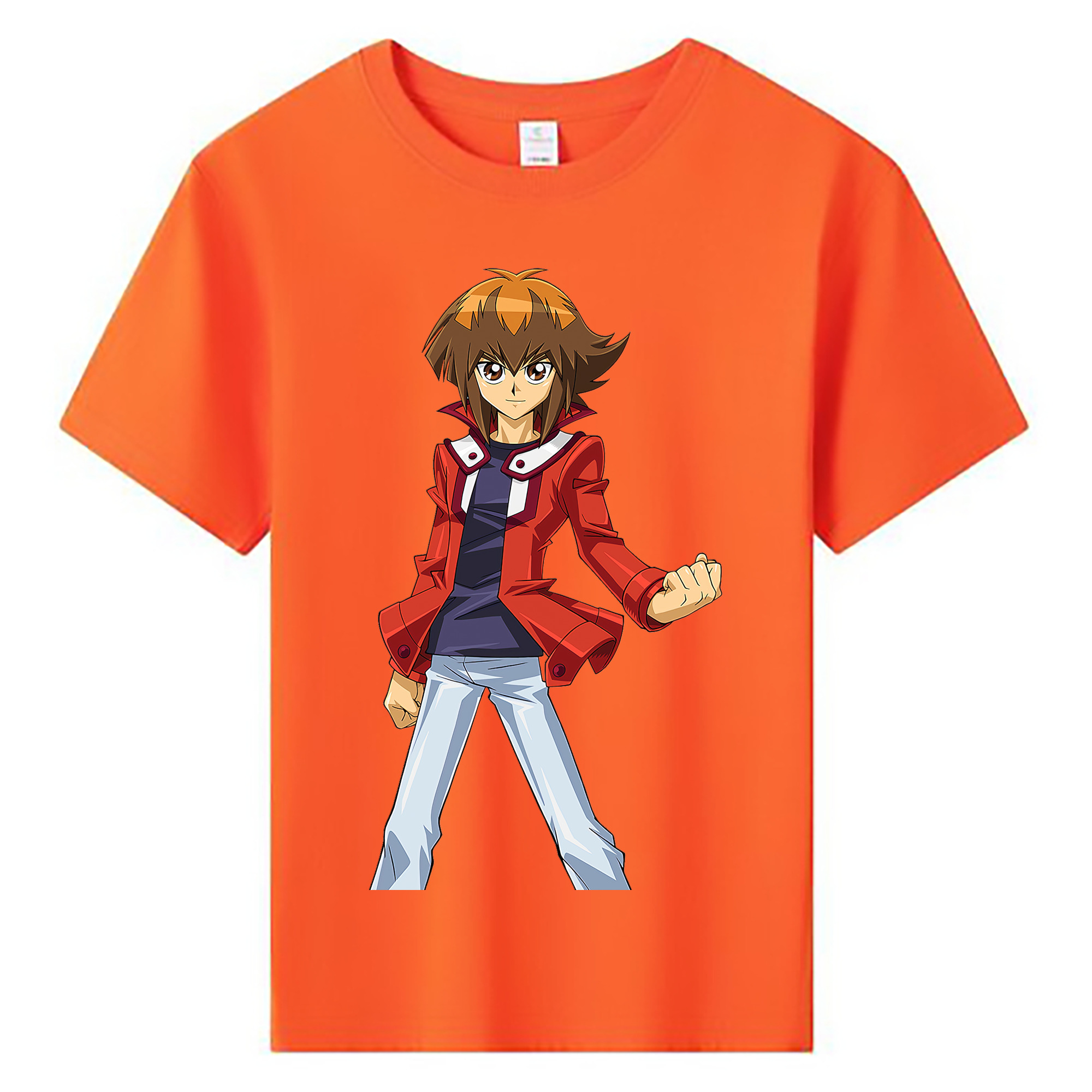 （画像用） 遊☆戯☆王 Yu-Gi-Oh! 綿100％キッズTシャツ（フロントプリント）