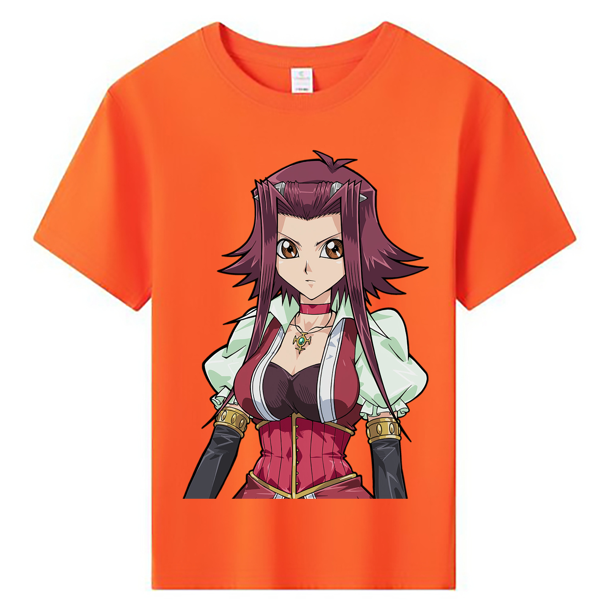 （画像用） 遊☆戯☆王 Yu-Gi-Oh! 綿100％キッズTシャツ（フロントプリント）