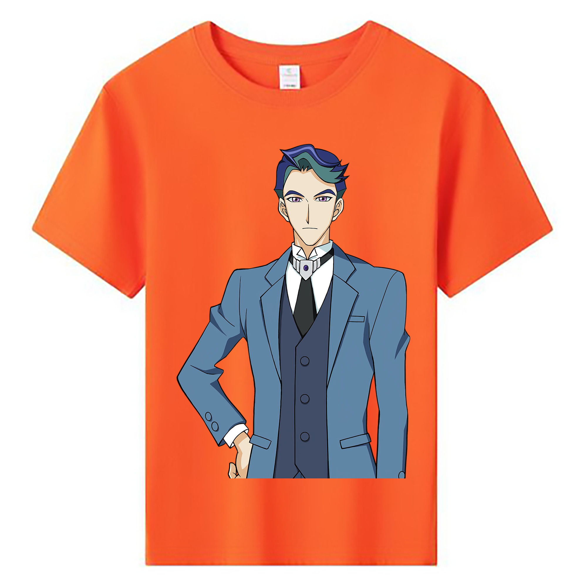 （画像用） 遊☆戯☆王 Yu-Gi-Oh! 綿100％キッズTシャツ（フロントプリント）